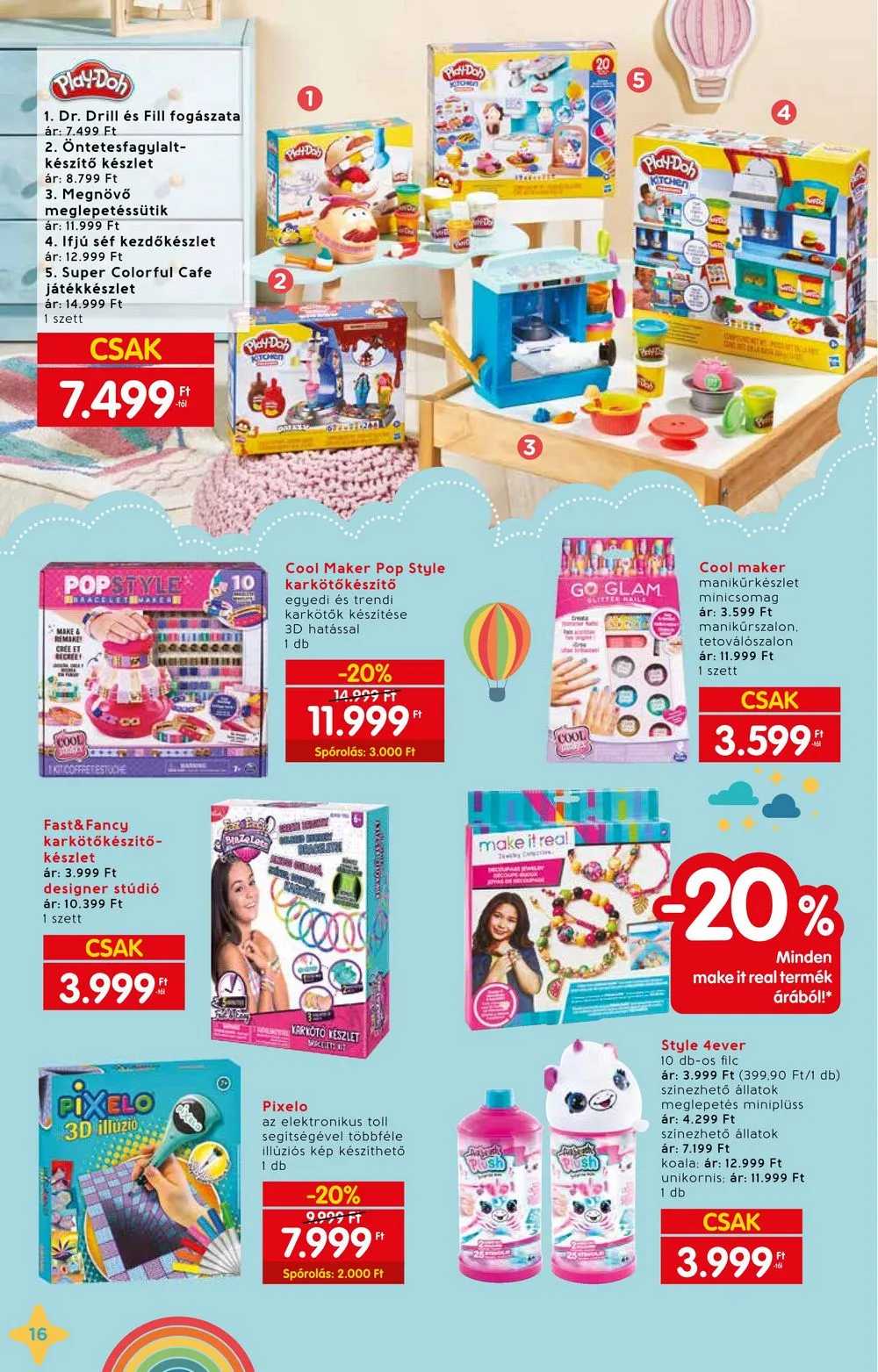 Interspar akciós újság Játék 11.15–12.24 – 16. oldal