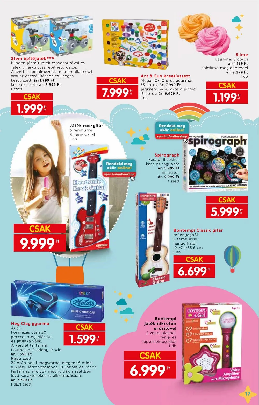 Interspar akciós újság Játék 11.15–12.24 – 17. oldal