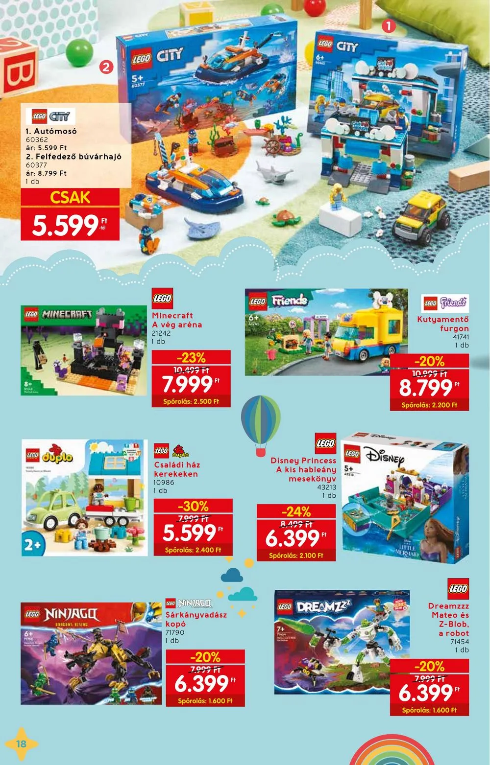 Interspar akciós újság Játék 11.15–12.24 – 18. oldal