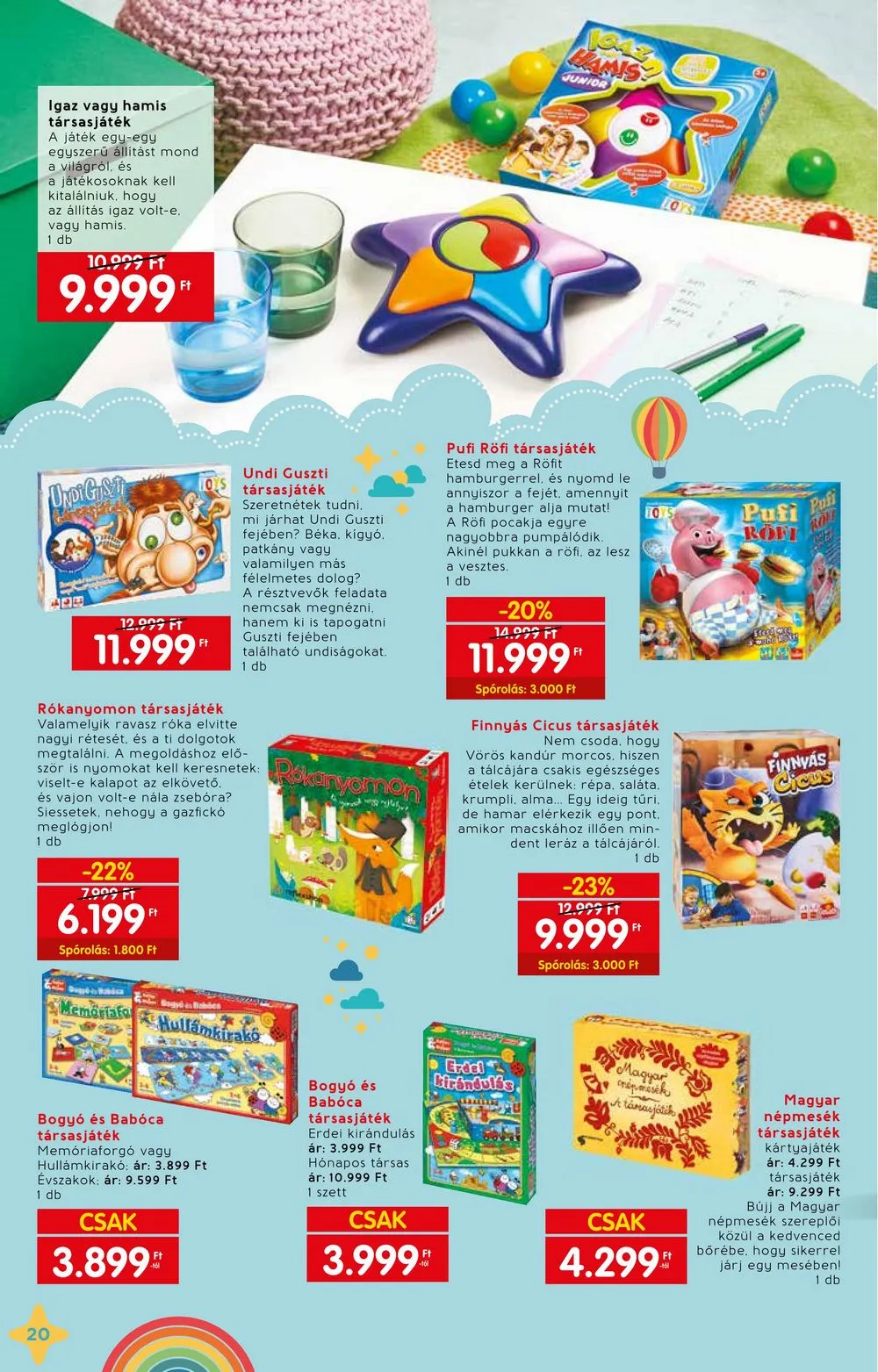 Interspar akciós újság Játék 11.15–12.24 – 20. oldal