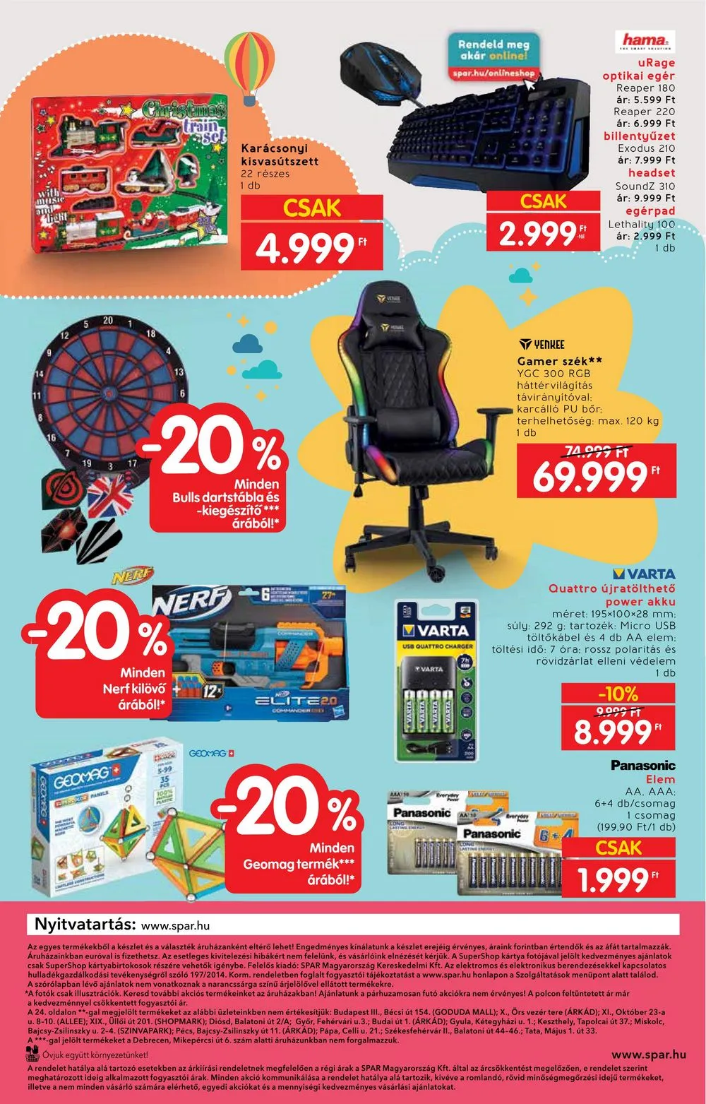 Interspar akciós újság Játék 11.15–12.24 – 24. oldal