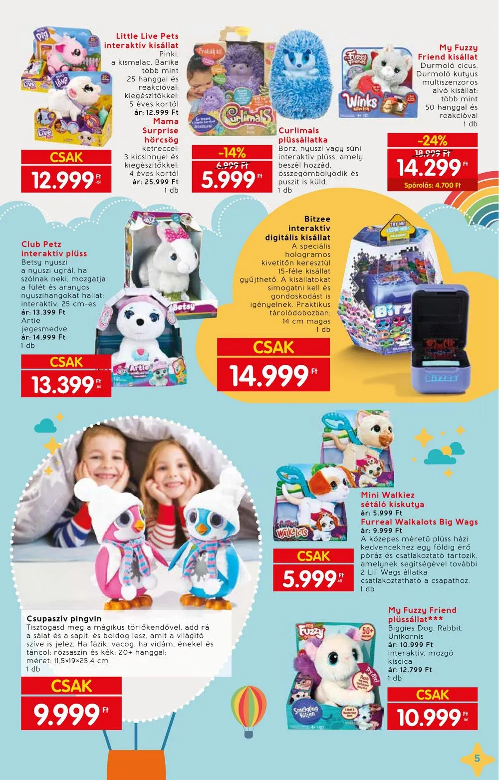 Interspar akciós újság Játék 11.15–12.24 – 5. oldal