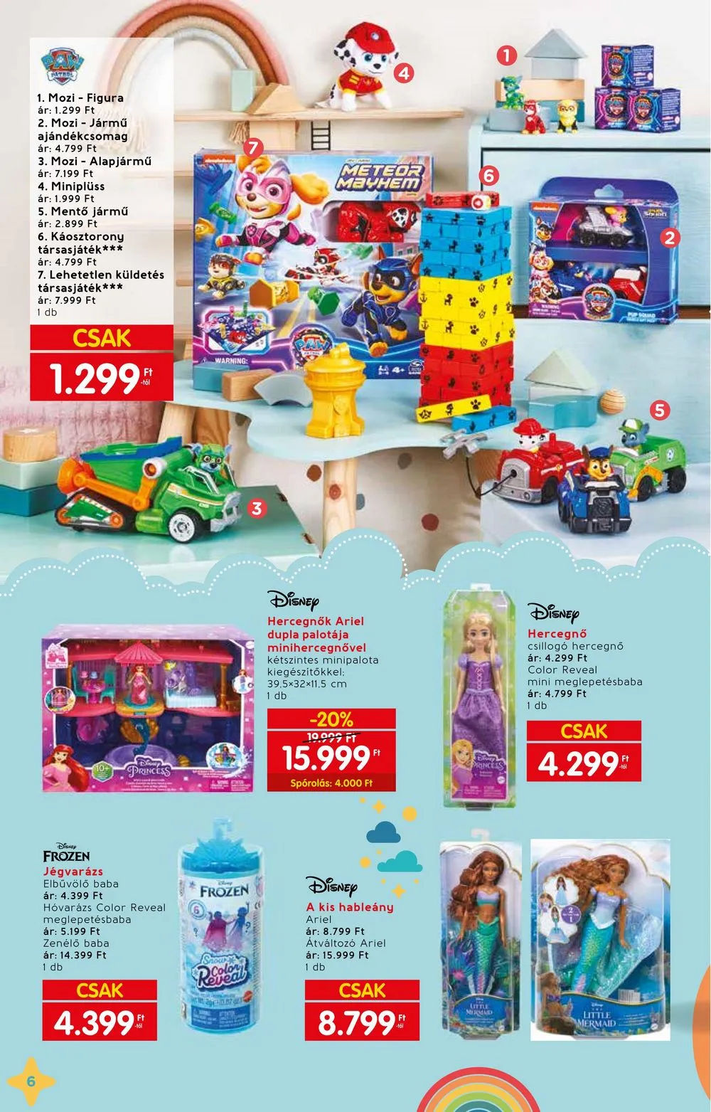 Interspar akciós újság Játék 11.15–12.24 – 6. oldal