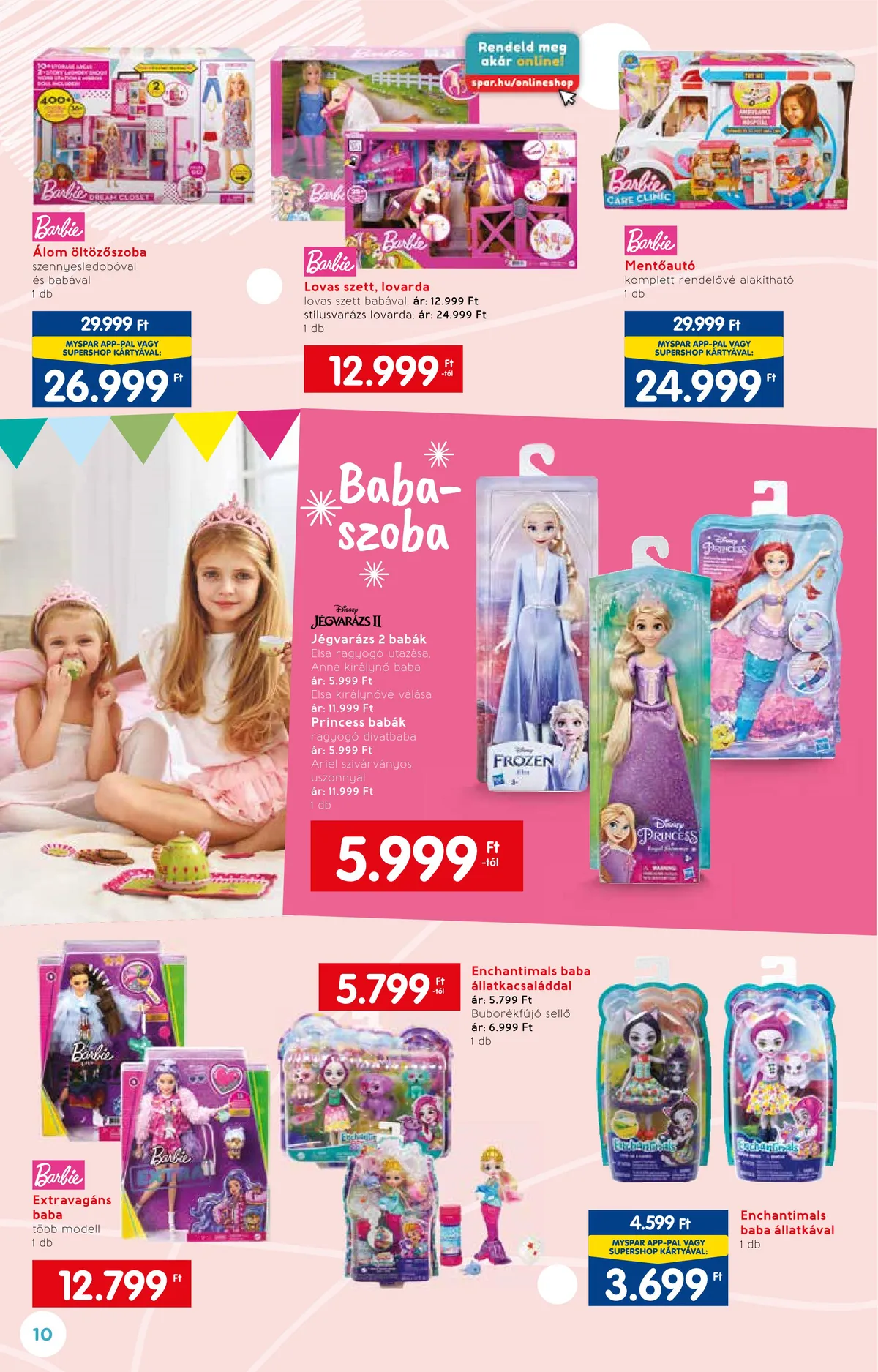 Interspar akciós újság Jatekkatalogus 11.16–12.07 – 10. oldal