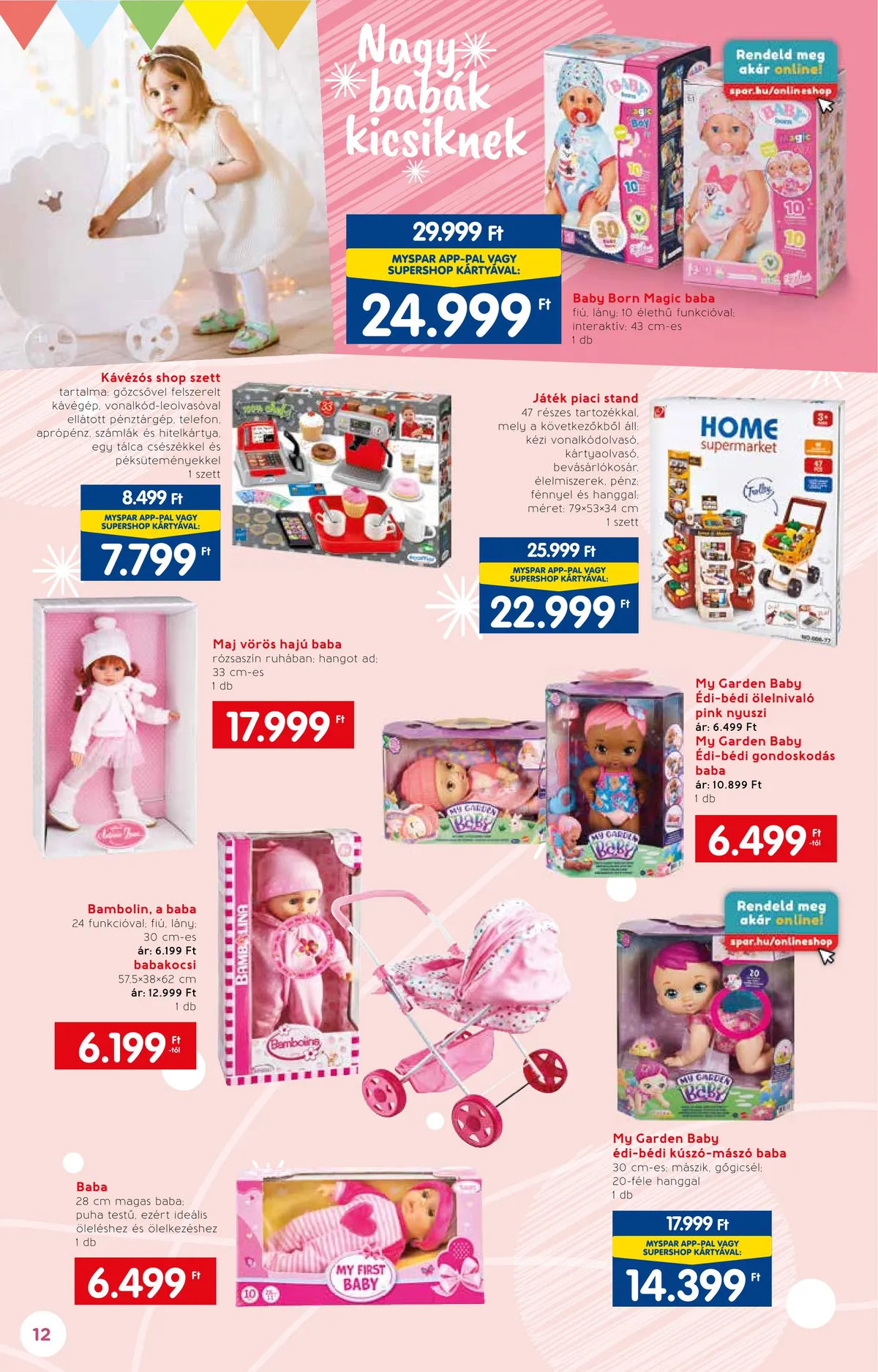 Interspar akciós újság Jatekkatalogus 11.16–12.07 – 12. oldal