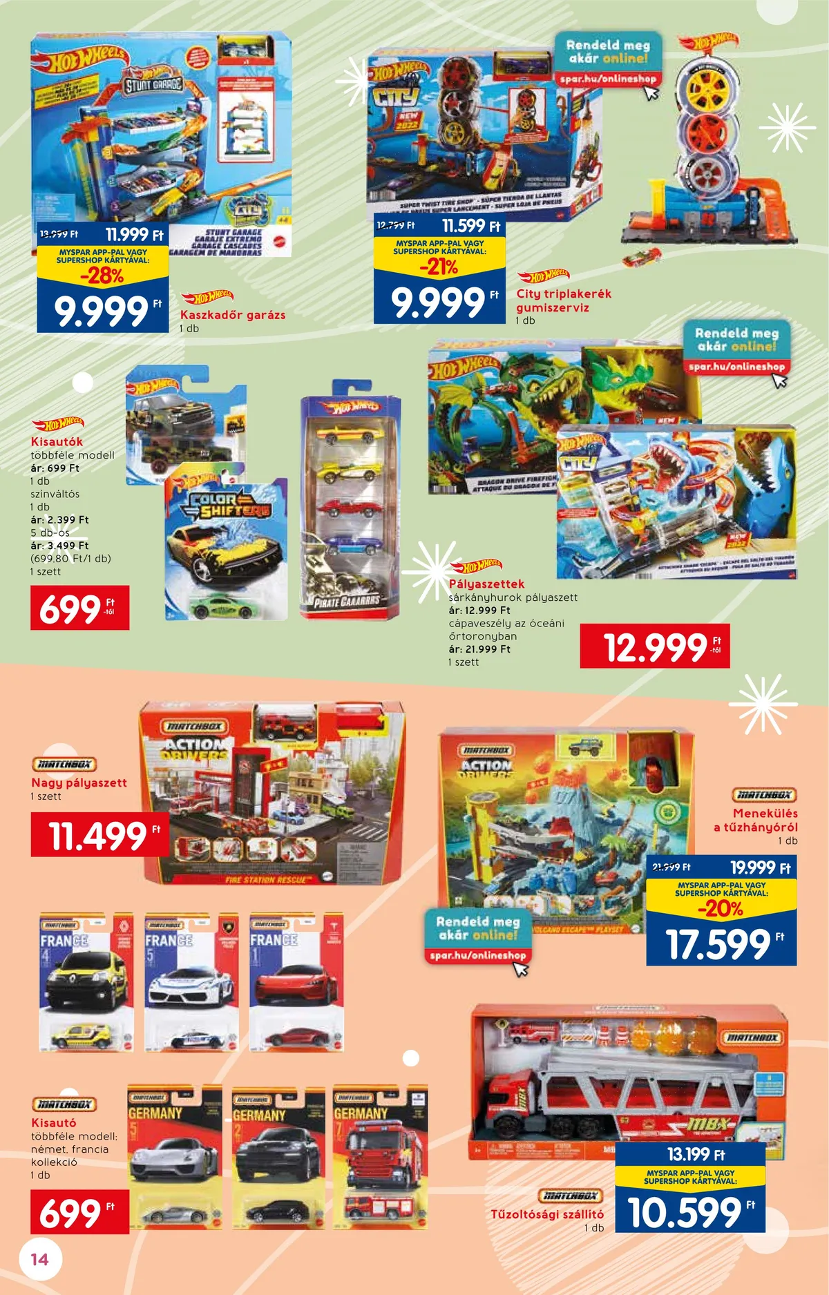 Interspar akciós újság Jatekkatalogus 11.16–12.07 – 14. oldal