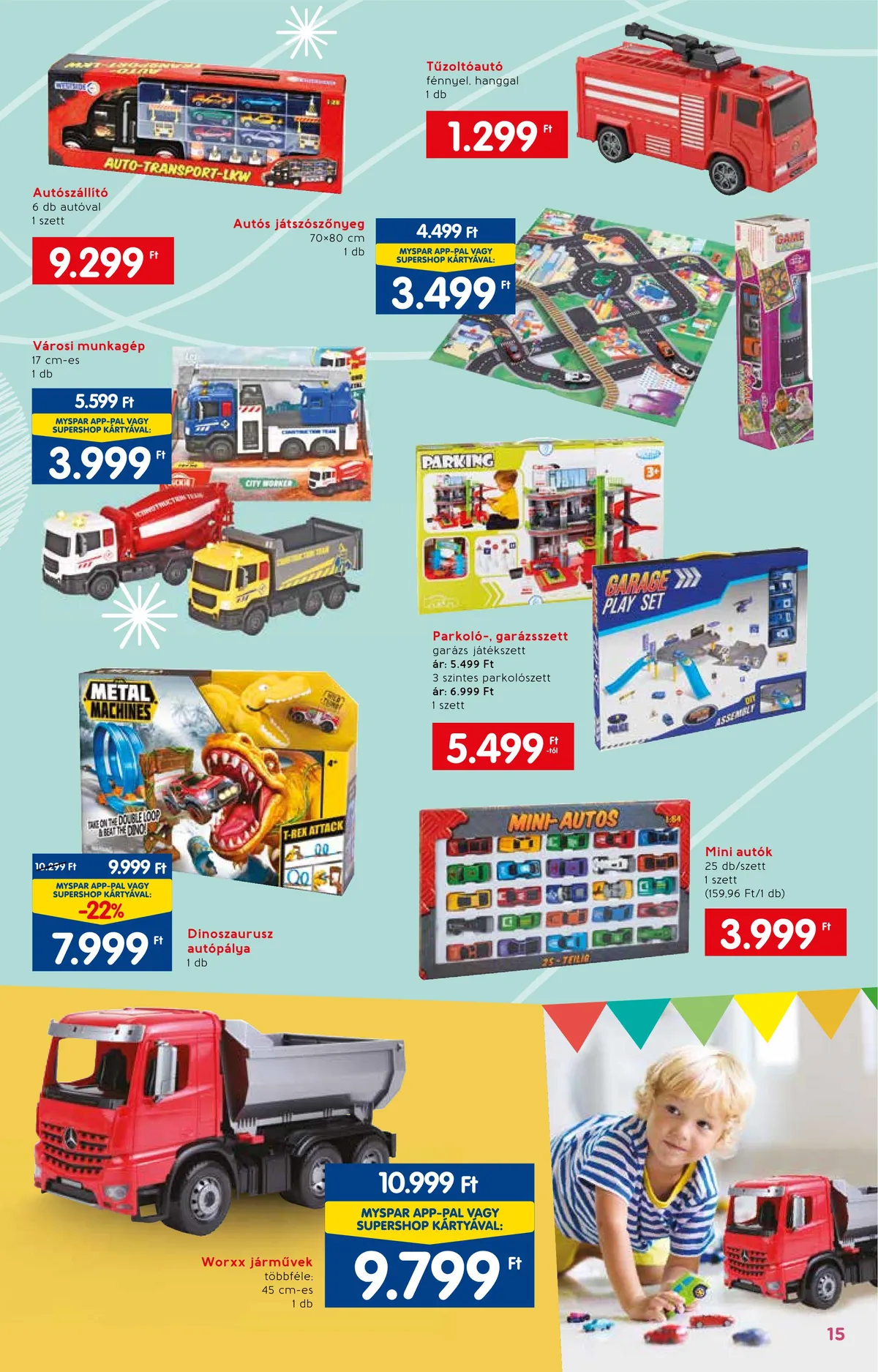 Interspar akciós újság Jatekkatalogus 11.16–12.07 – 15. oldal
