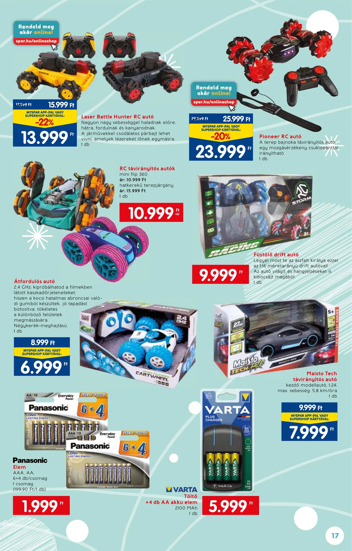 Interspar akciós újság Jatekkatalogus 11.16–12.07 – 17. oldal