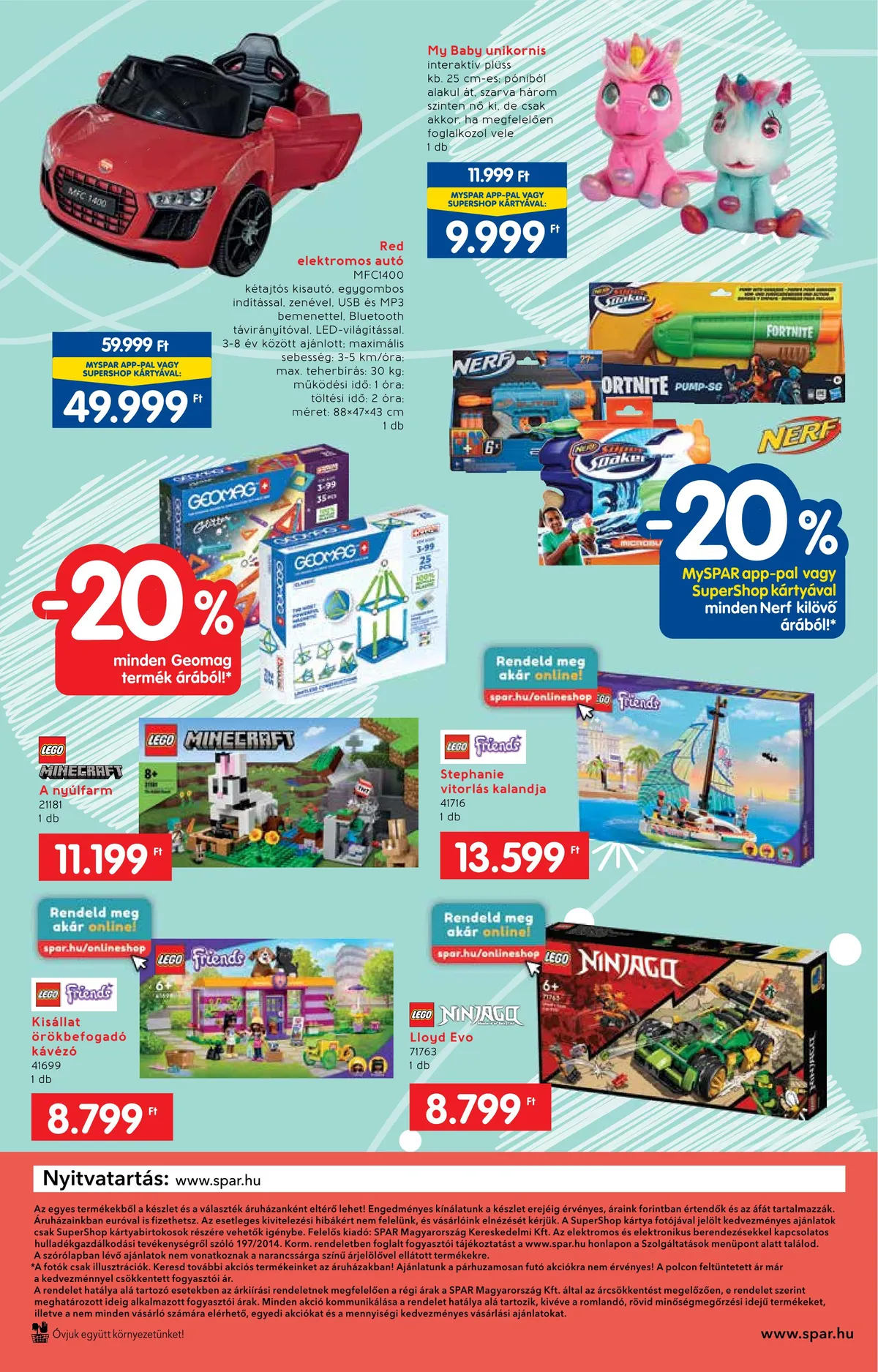 Interspar akciós újság Jatekkatalogus 11.16–12.07 – 24. oldal