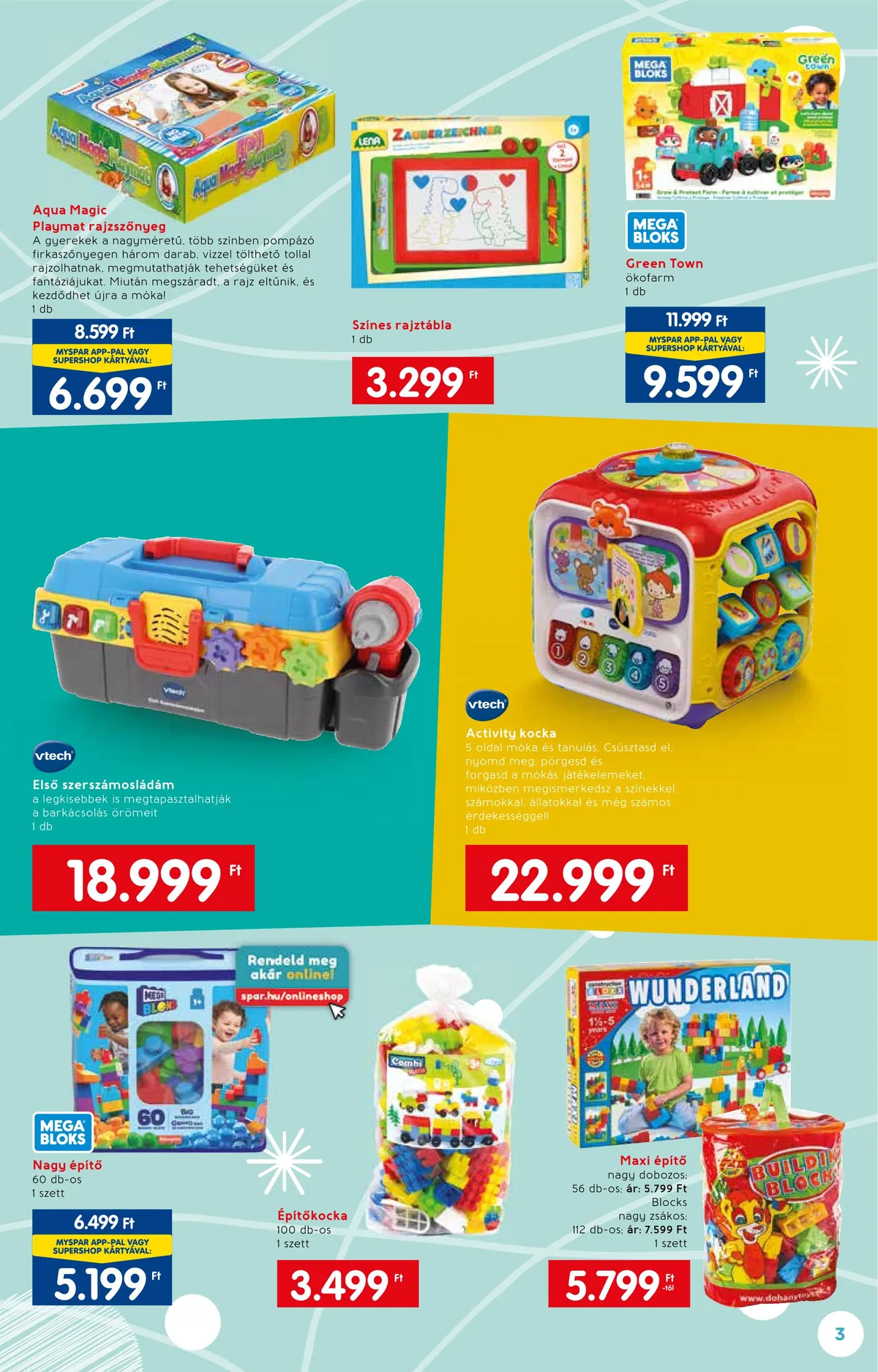 Interspar akciós újság Jatekkatalogus 11.16–12.07 – 3. oldal