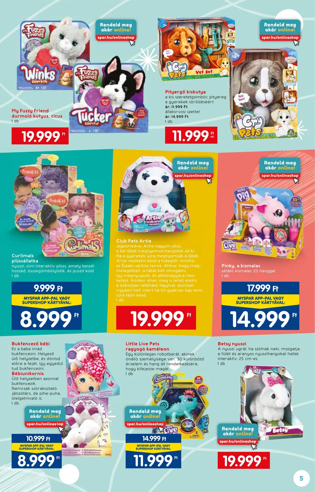 Interspar akciós újság Jatekkatalogus 11.16–12.07 – 5. oldal