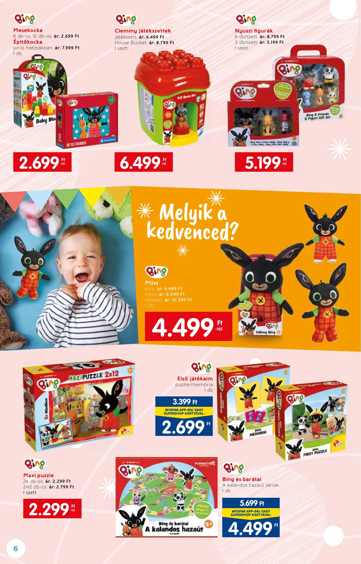 Interspar akciós újság Jatekkatalogus 11.16–12.07 – 6. oldal