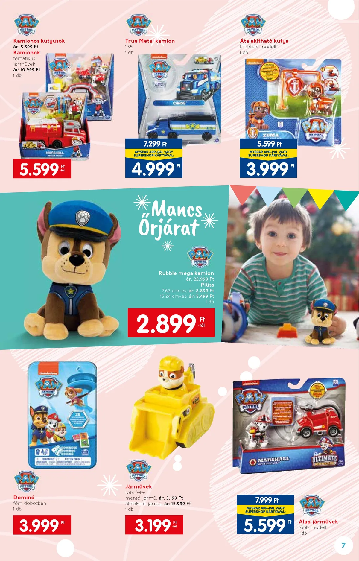 Interspar akciós újság Jatekkatalogus 11.16–12.07 – 7. oldal