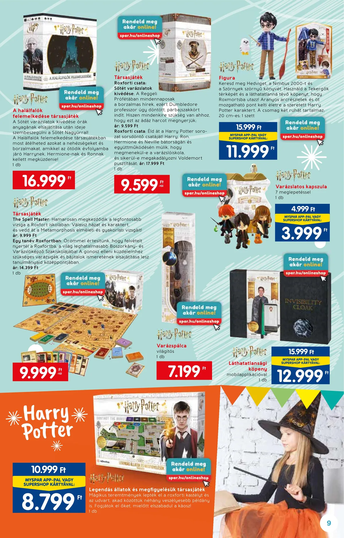 Interspar akciós újság Jatekkatalogus 11.16–12.07 – 9. oldal