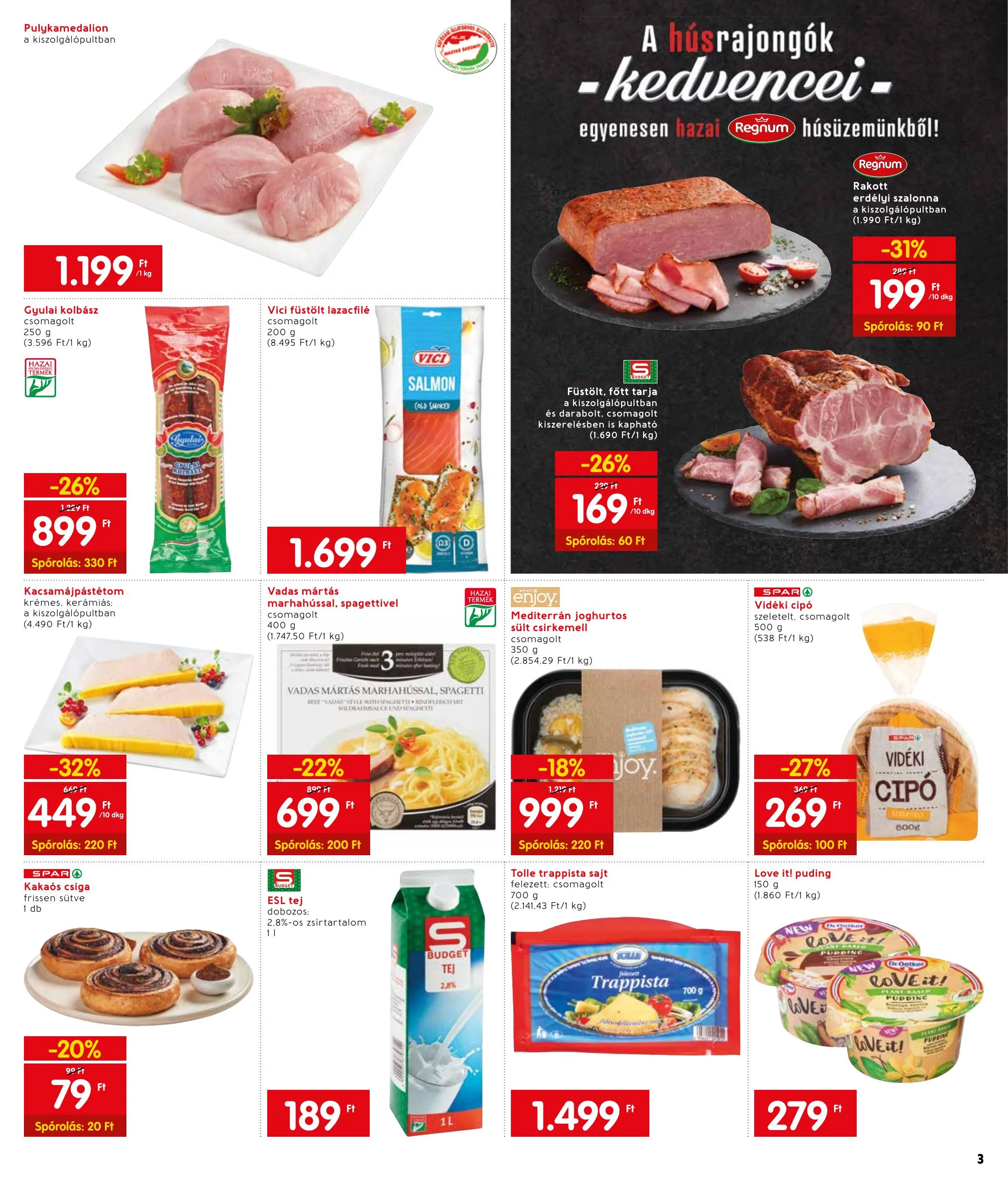 Interspar akciós újság Kaposvar 09.23–09.29 – 3. oldal
