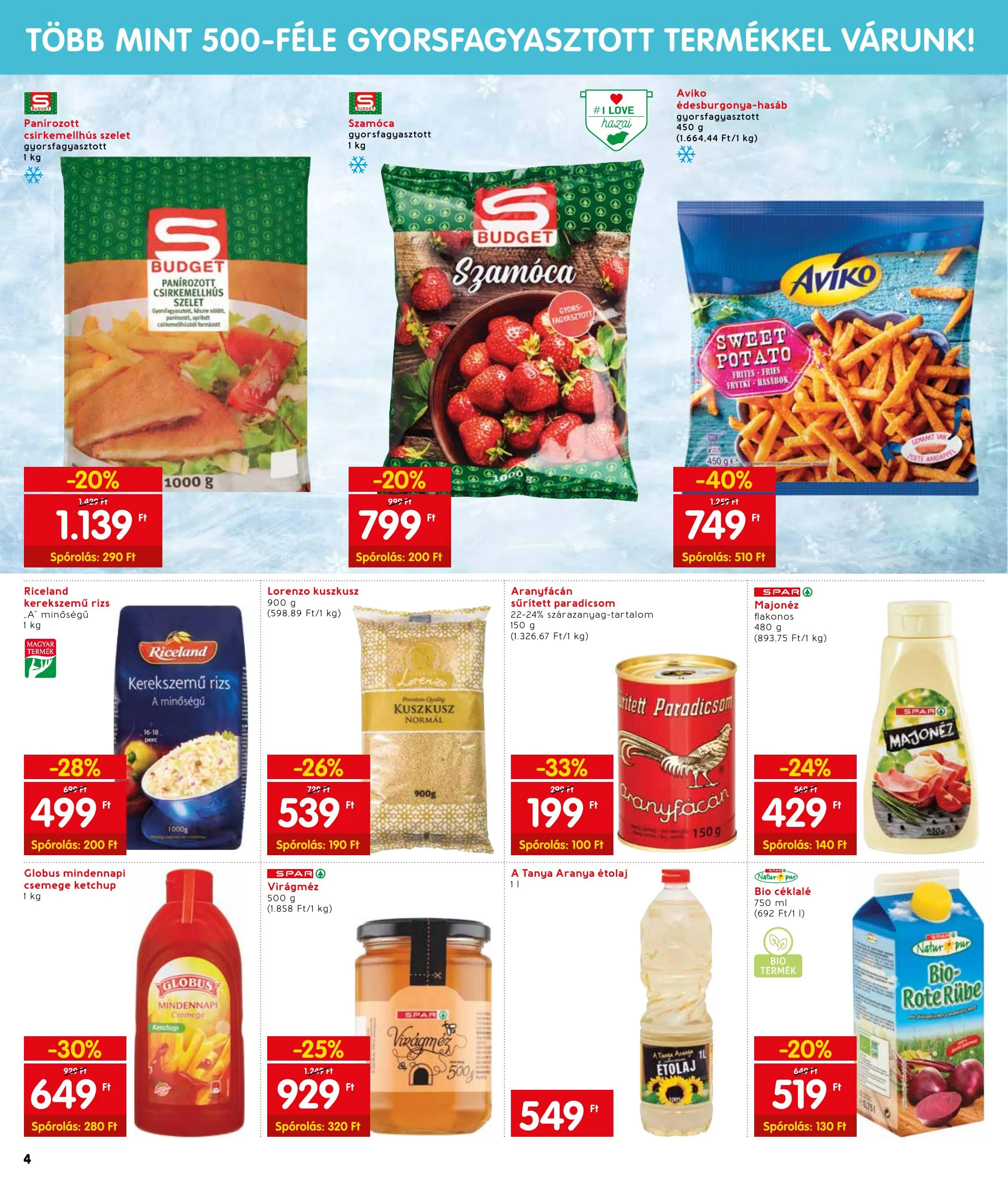 Interspar akciós újság Kaposvar 09.23–09.29 – 4. oldal