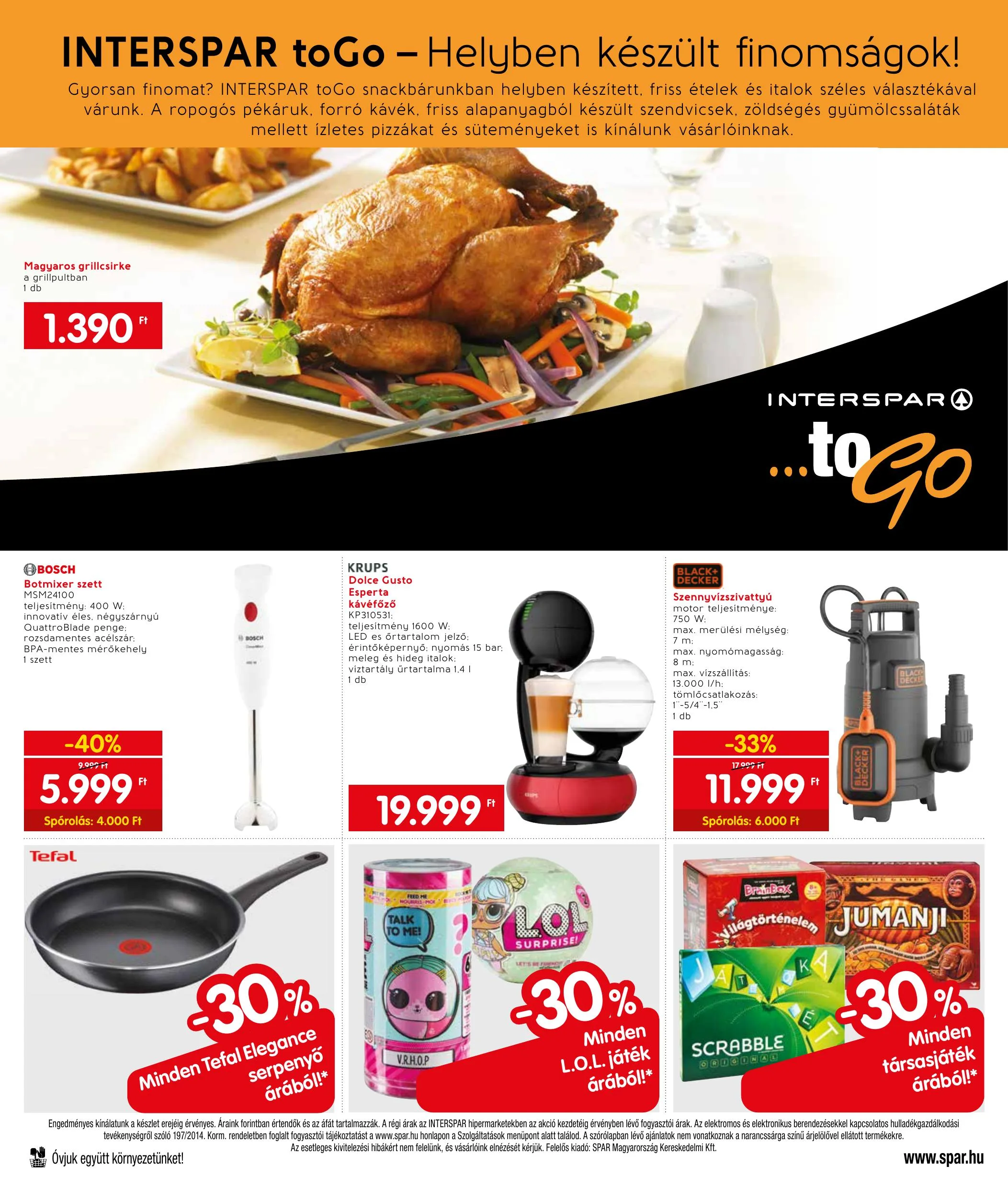 Interspar akciós újság Kaposvar 09.23–09.29 – 8. oldal
