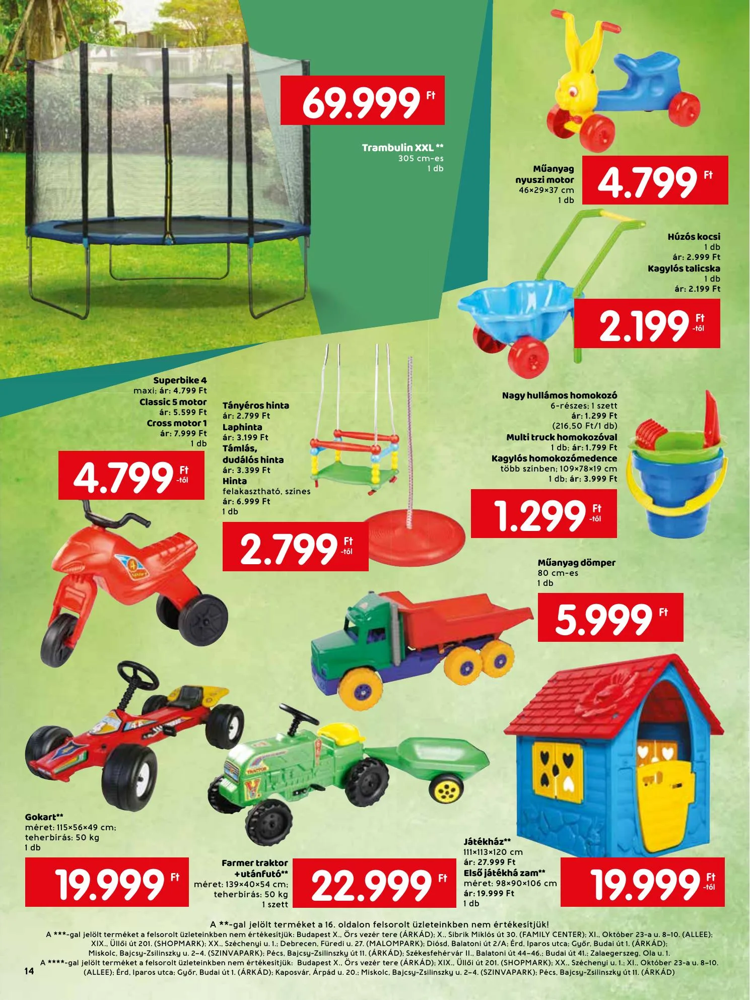 Interspar akciós újság Kert 03.02–04.06 – 14. oldal