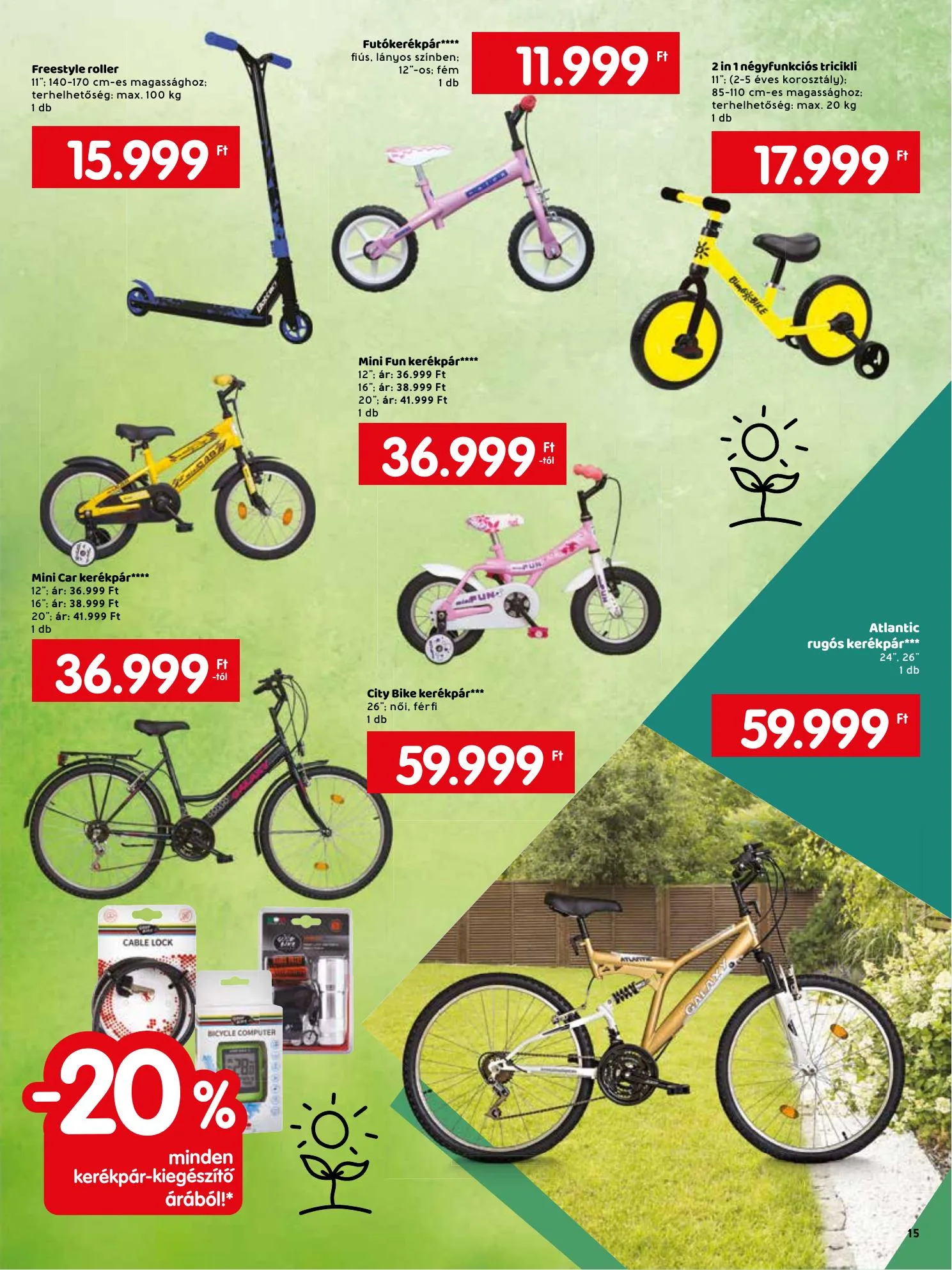 Interspar akciós újság Kert 03.02–04.06 – 15. oldal