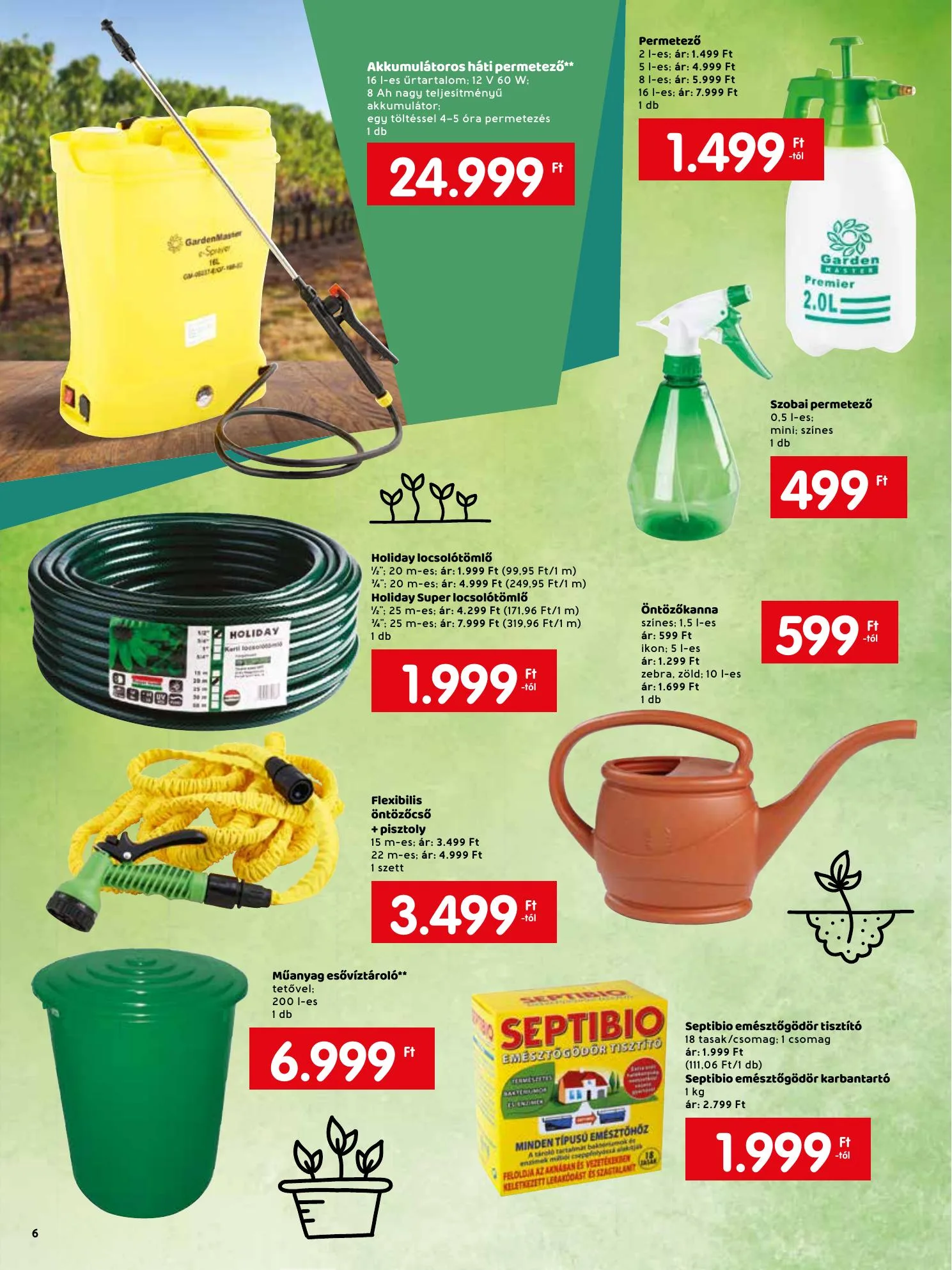 Interspar akciós újság Kert 03.02–04.06 – 6. oldal