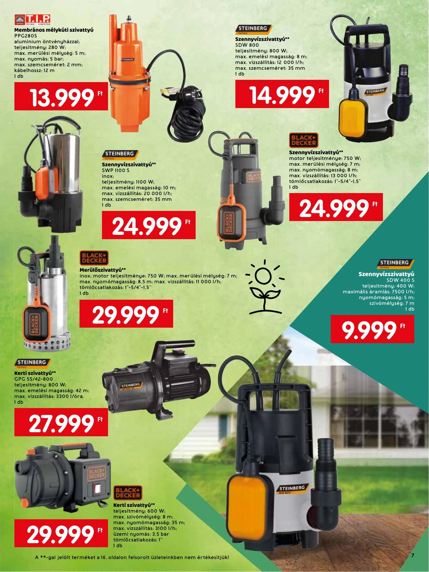 Interspar akciós újság Kert 03.02–04.06 – 7. oldal