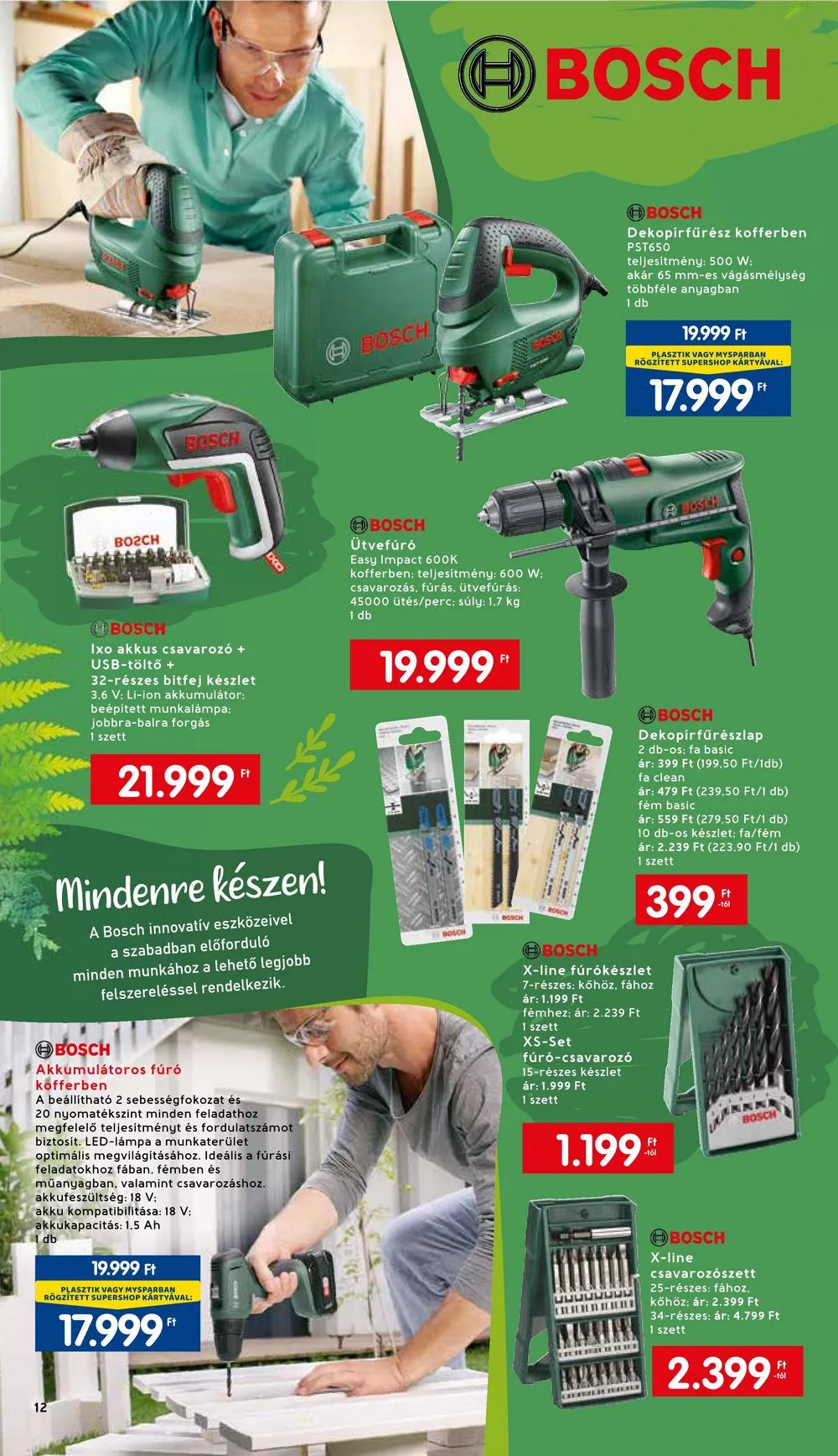Interspar akciós újság Kert 03.01–04.08 – 12. oldal