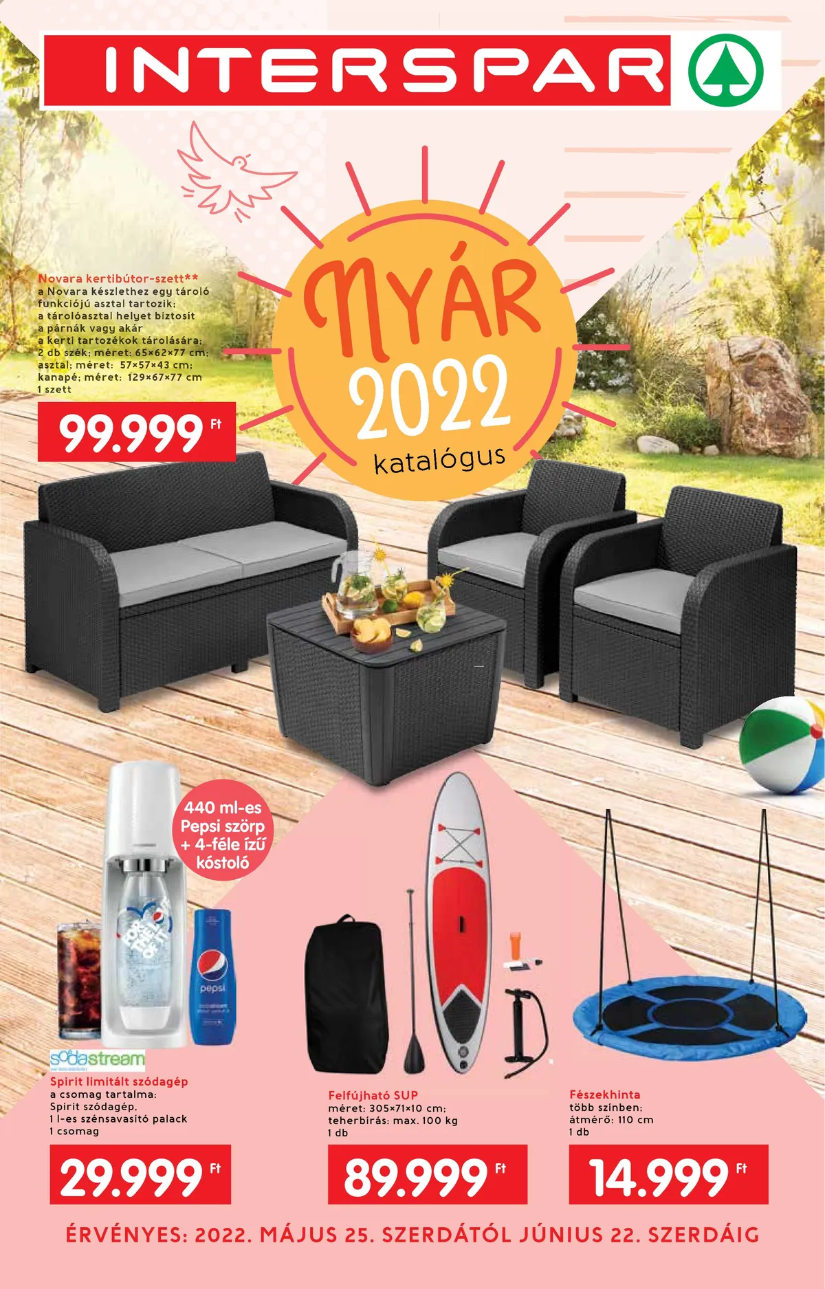 Interspar akciós újság Nyar 05.25–06.22