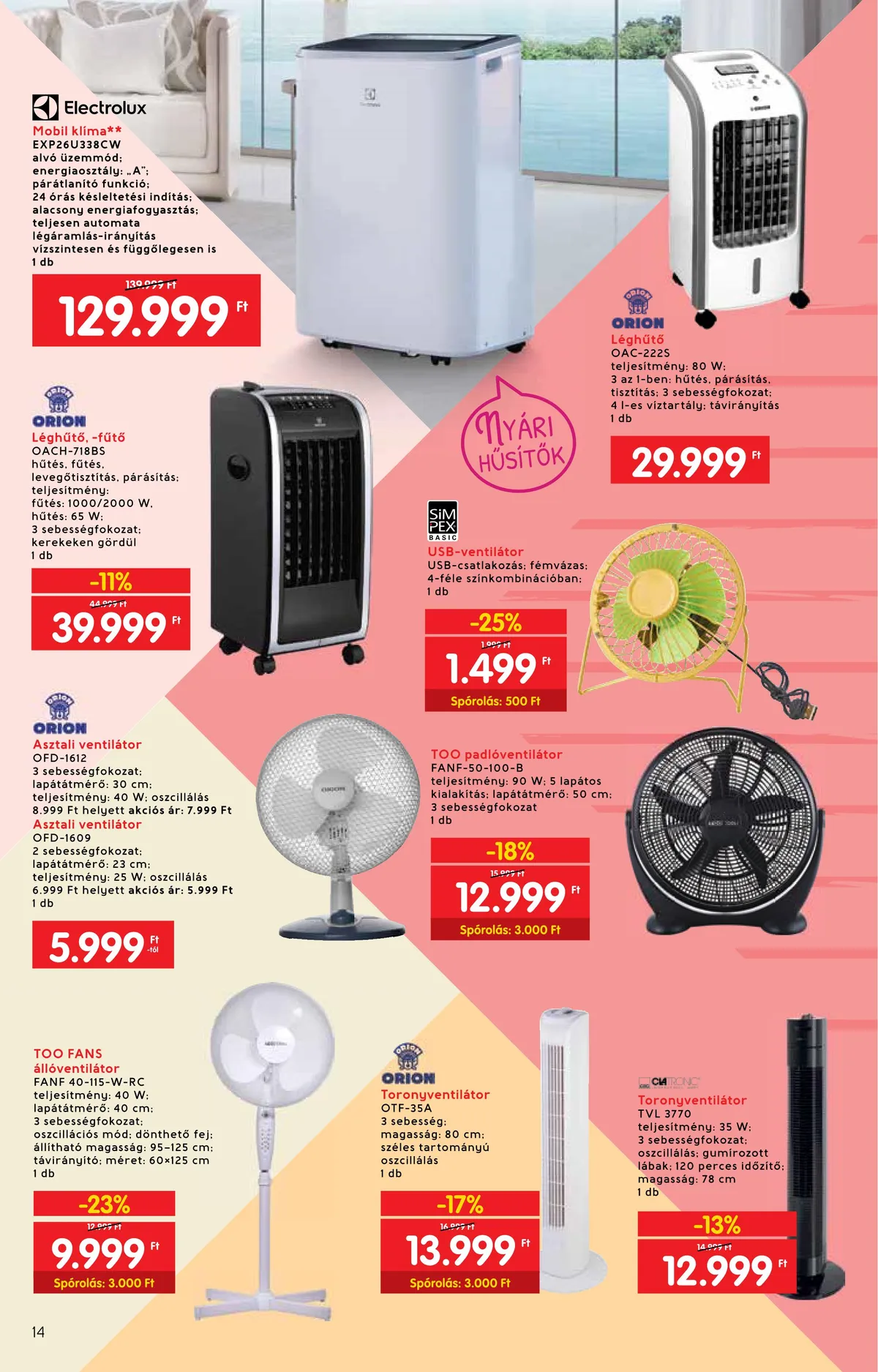 Interspar akciós újság Nyar 05.25–06.22 – 14. oldal