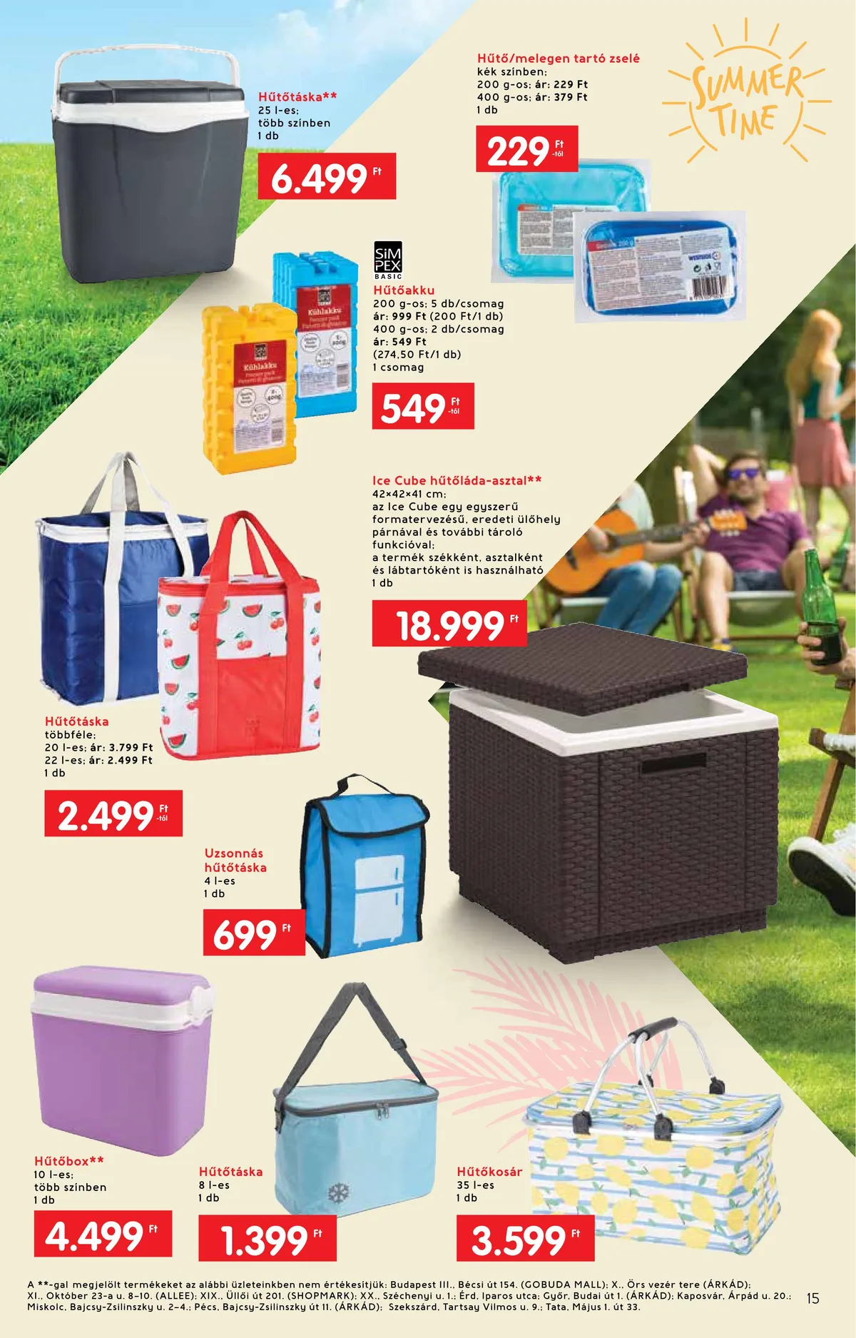 Interspar akciós újság Nyar 05.25–06.22 – 15. oldal