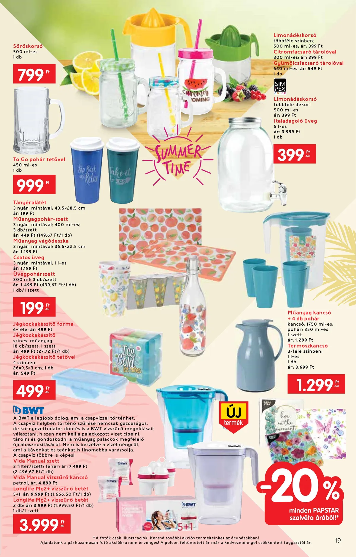 Interspar akciós újság Nyar 05.25–06.22 – 19. oldal
