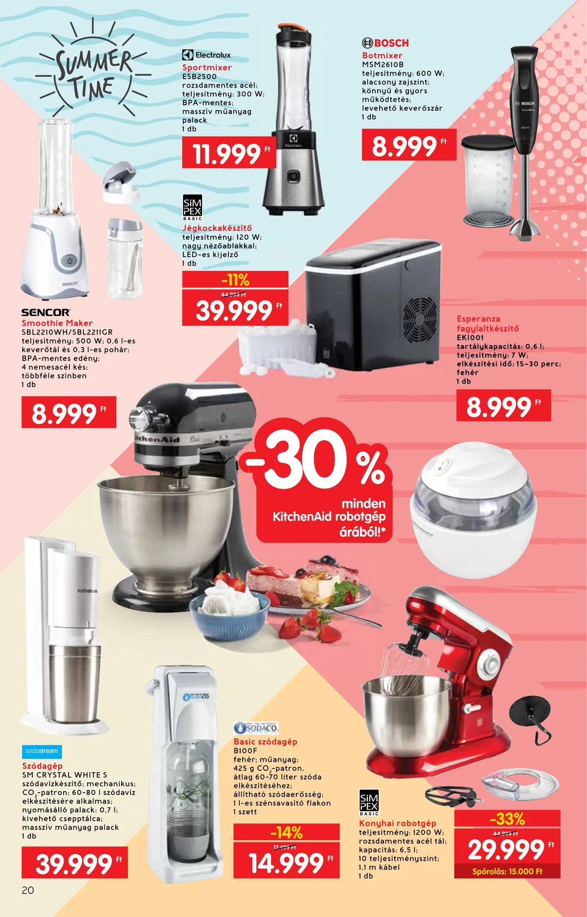 Interspar akciós újság Nyar 05.25–06.22 – 20. oldal