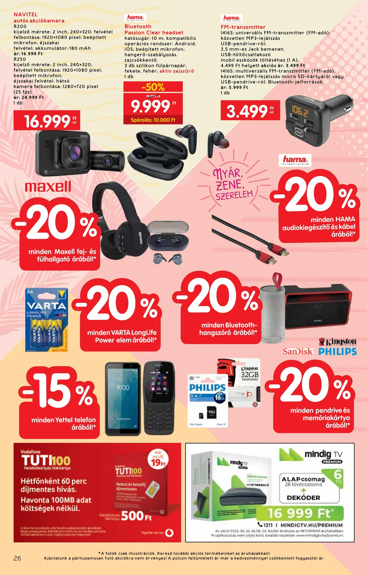 Interspar akciós újság Nyar 05.25–06.22 – 26. oldal
