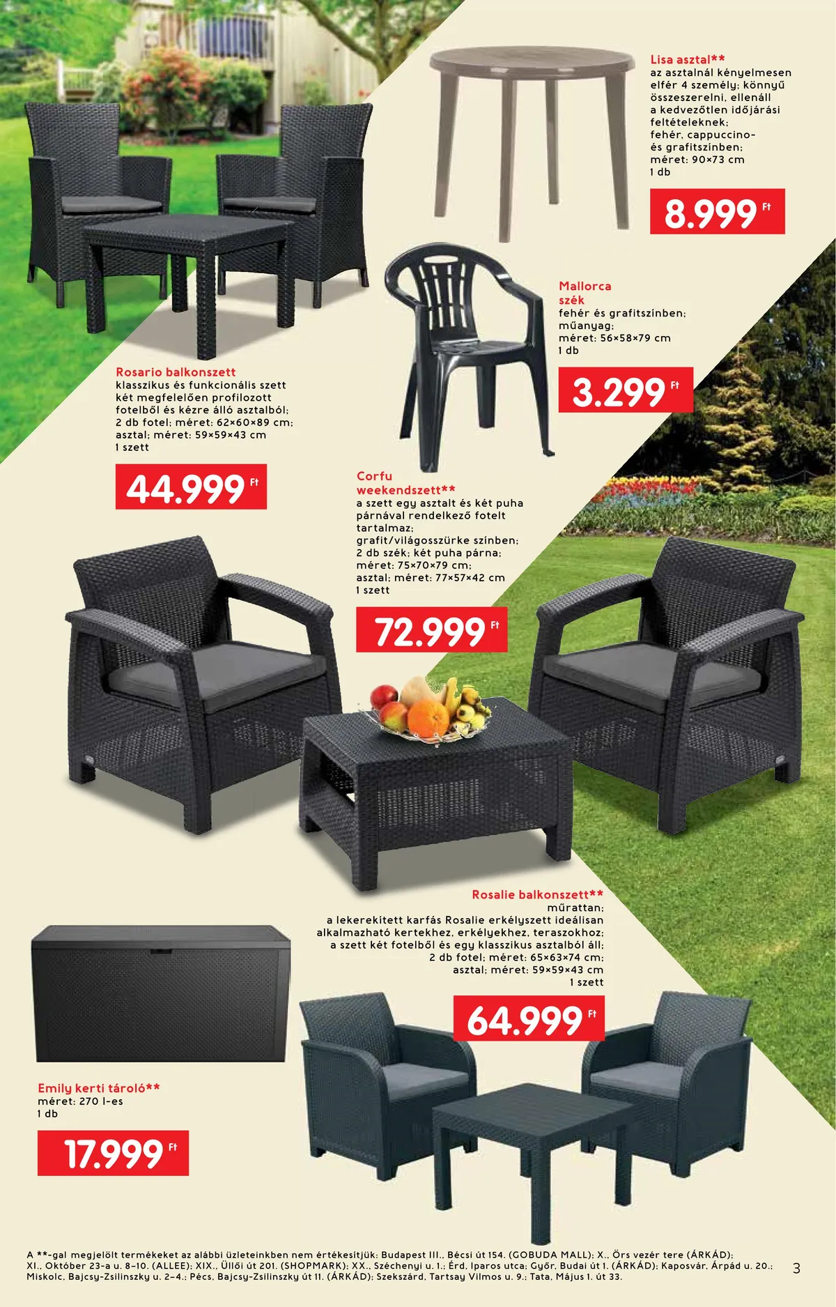 Interspar akciós újság Nyar 05.25–06.22 – 3. oldal