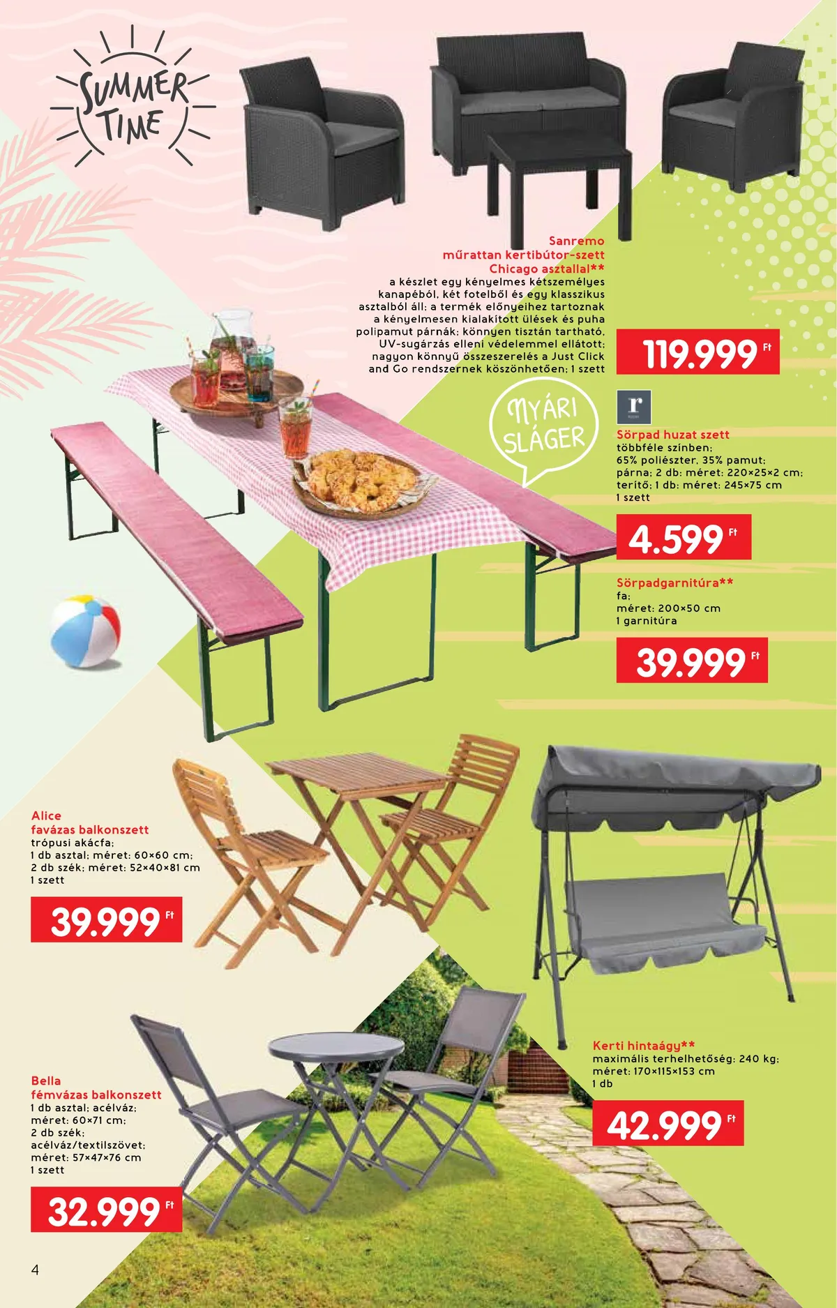 Interspar akciós újság Nyar 05.25–06.22 – 4. oldal