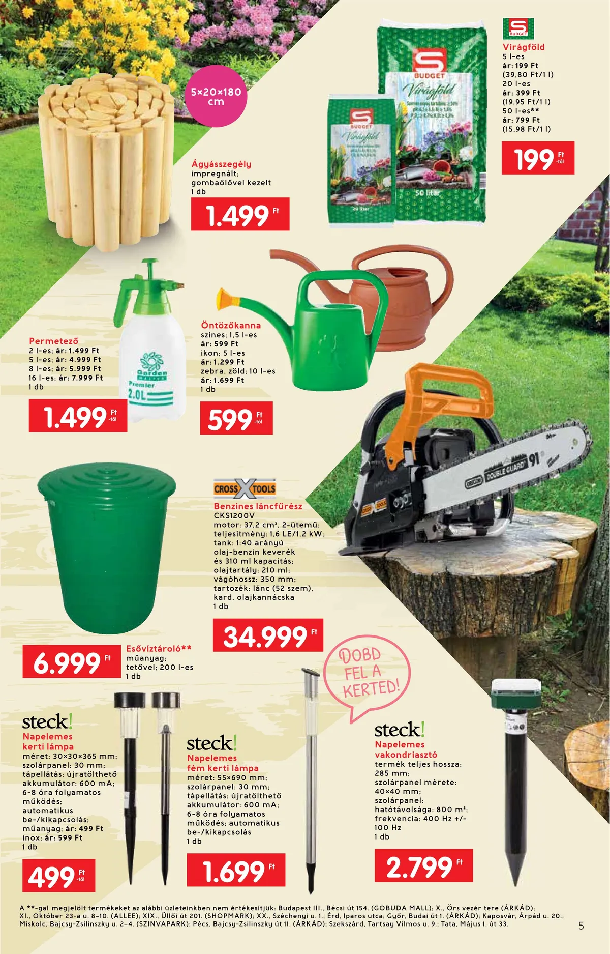 Interspar akciós újság Nyar 05.25–06.22 – 5. oldal