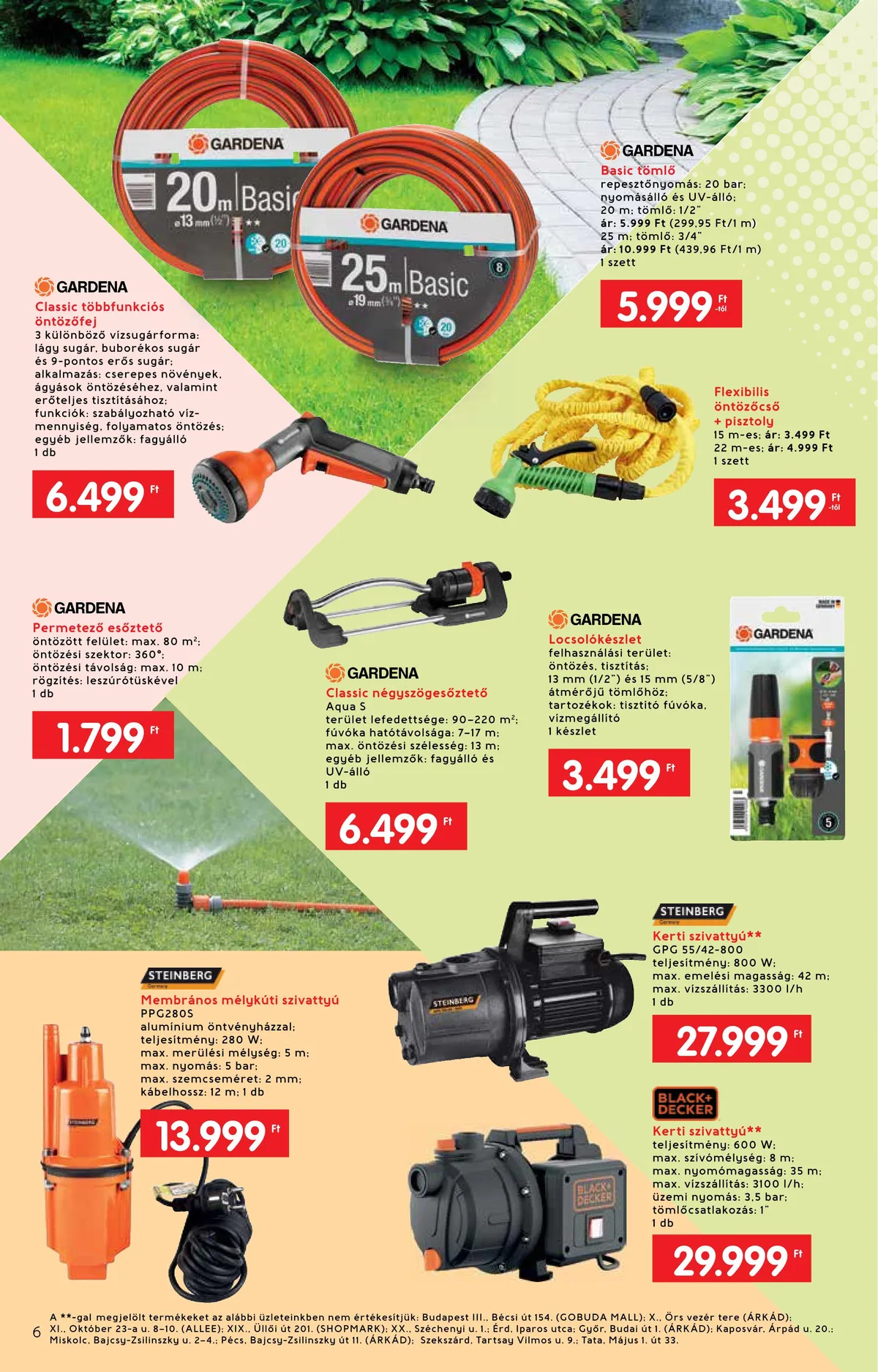 Interspar akciós újság Nyar 05.25–06.22 – 6. oldal
