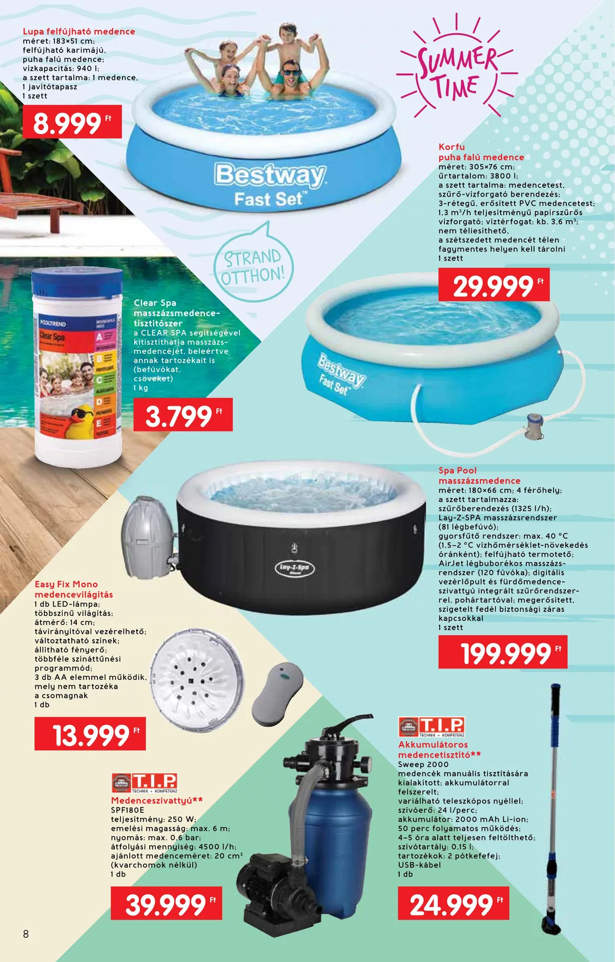Interspar akciós újság Nyar 05.25–06.22 – 8. oldal