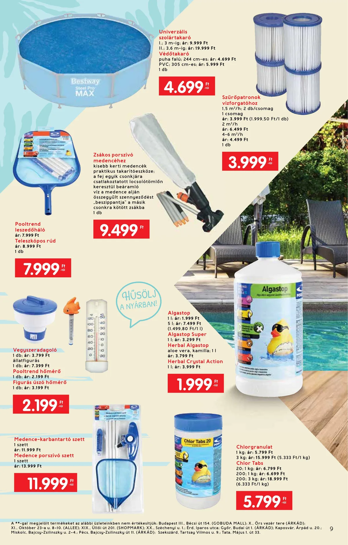 Interspar akciós újság Nyar 05.25–06.22 – 9. oldal