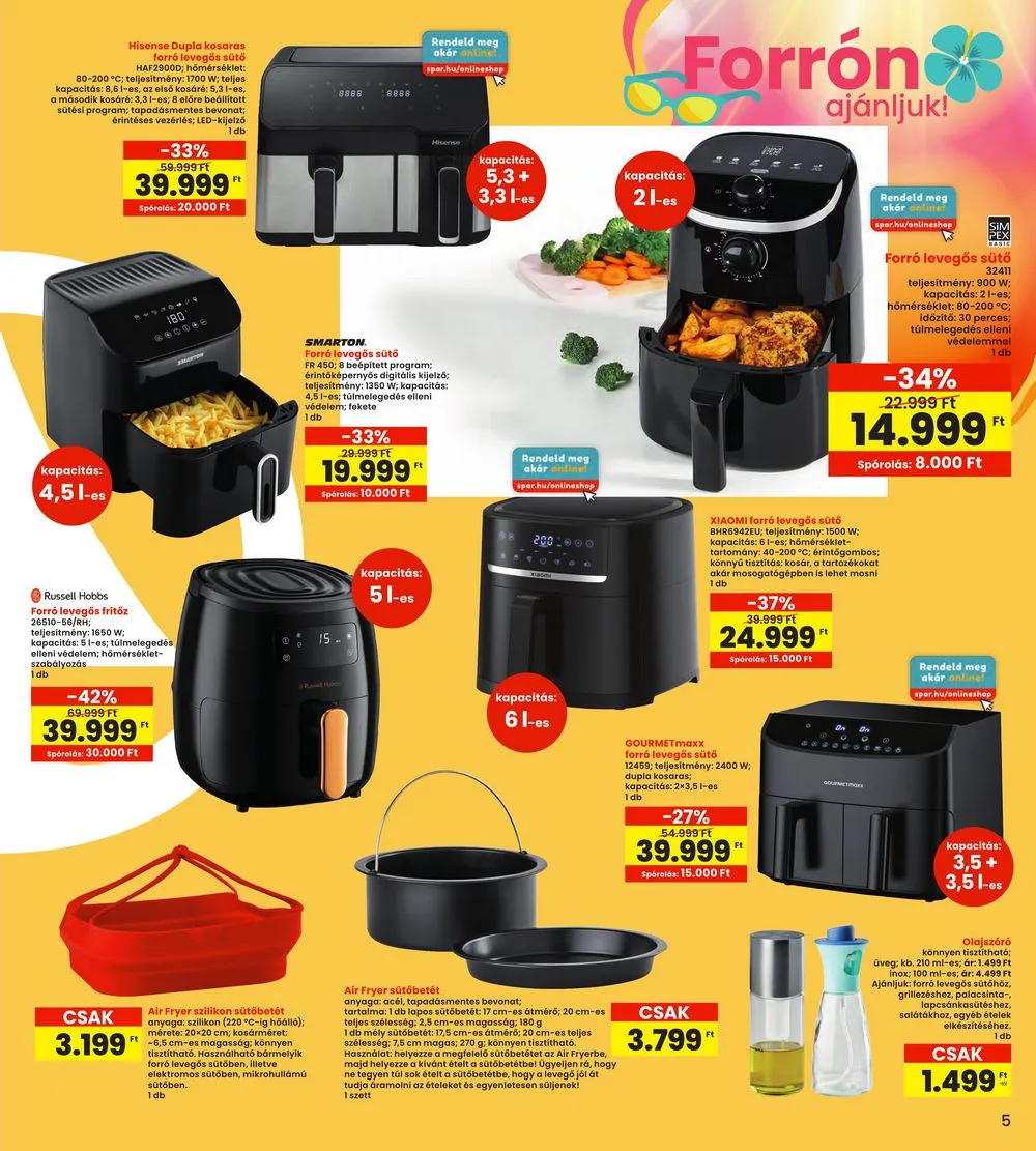 Interspar akciós újság Nyar 05.09–06.05 – 5. oldal