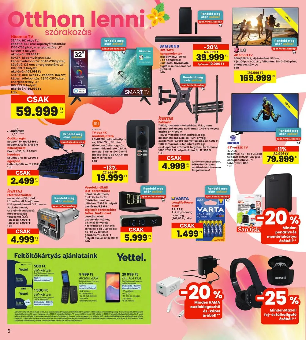 Interspar akciós újság Nyar 05.09–06.05 – 6. oldal