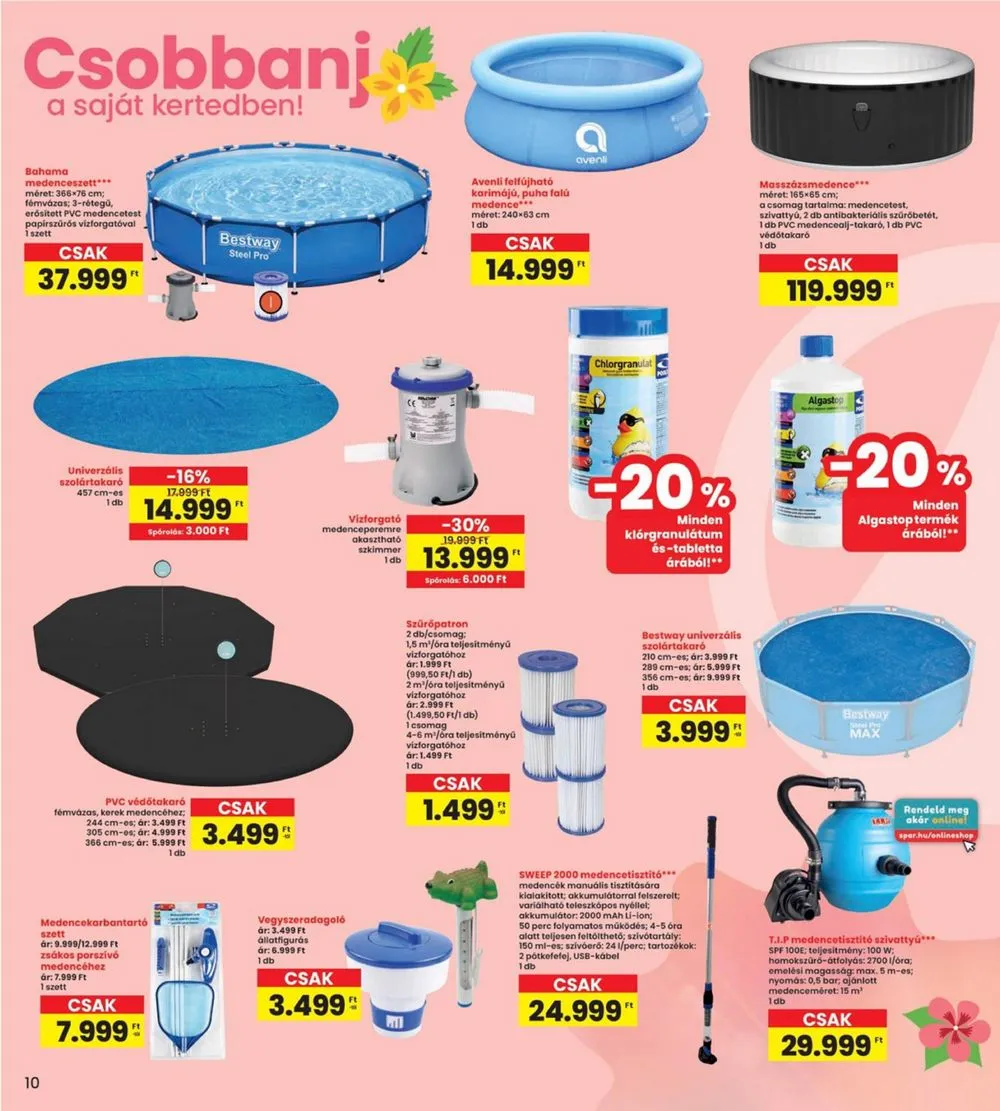 Interspar akciós újság Nyar 05.23–06.05 – 10. oldal