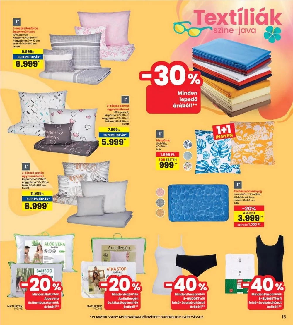 Interspar akciós újság Nyar 05.23–06.05 – 15. oldal