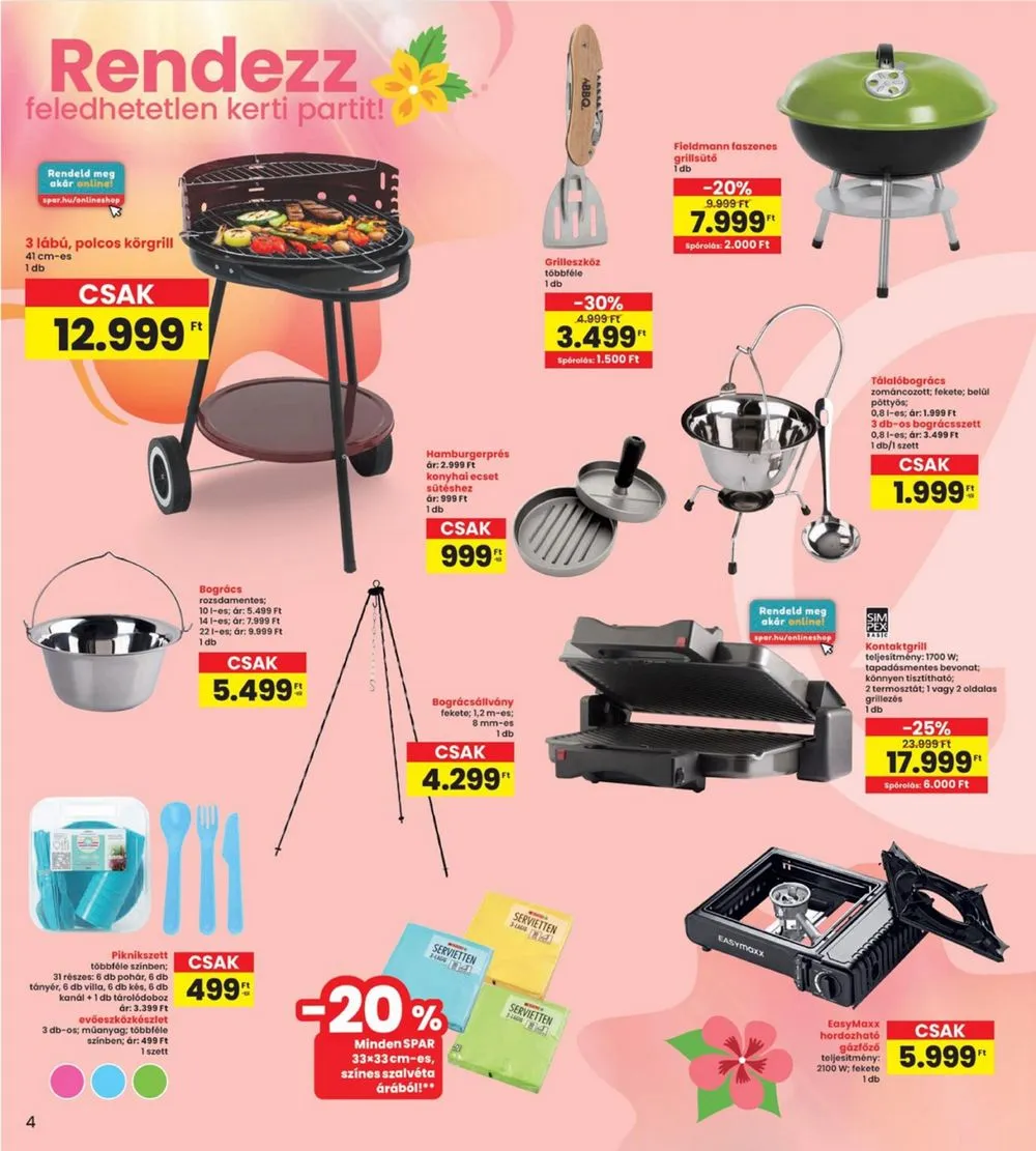 Interspar akciós újság Nyar 05.23–06.05 – 4. oldal