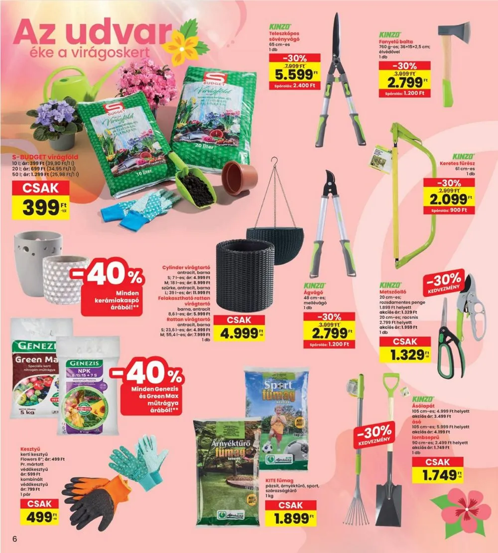 Interspar akciós újság Nyar 05.23–06.05 – 6. oldal