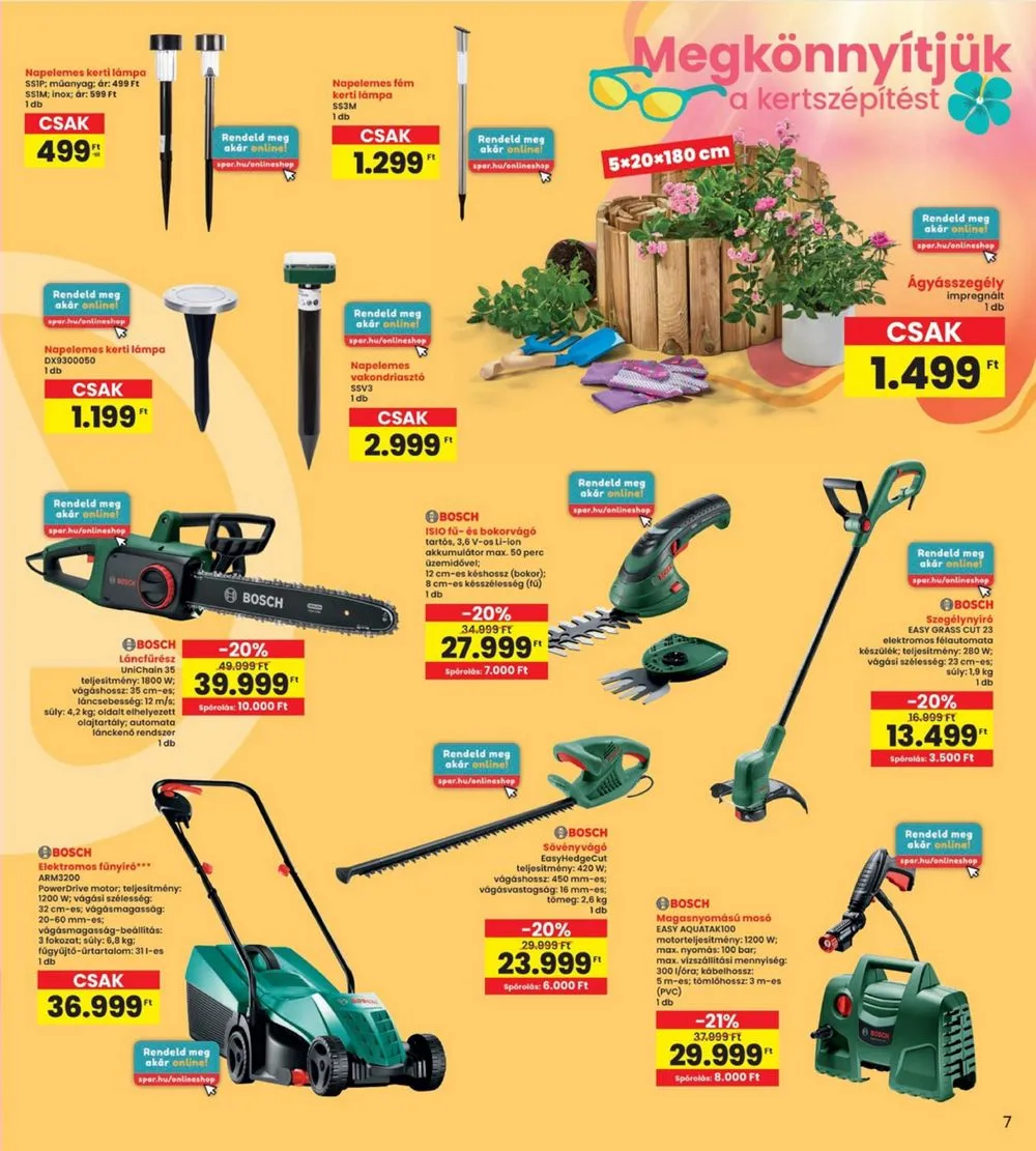 Interspar akciós újság Nyar 05.23–06.05 – 7. oldal