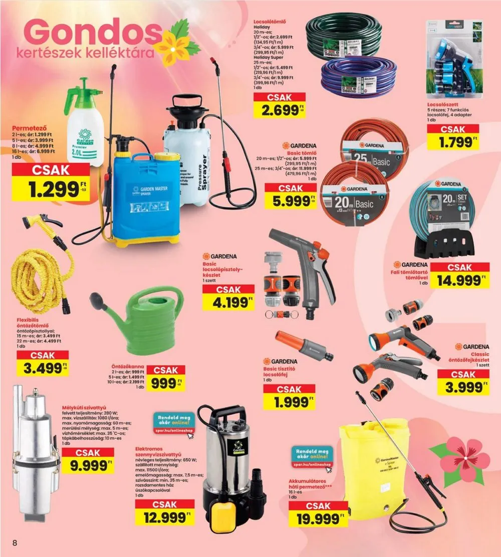Interspar akciós újság Nyar 05.23–06.05 – 8. oldal