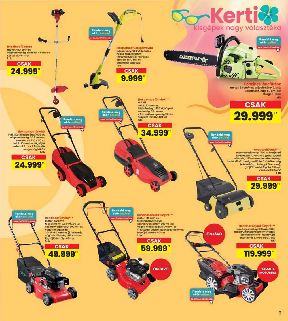 Interspar akciós újság Nyar 05.23–06.05 – 9. oldal
