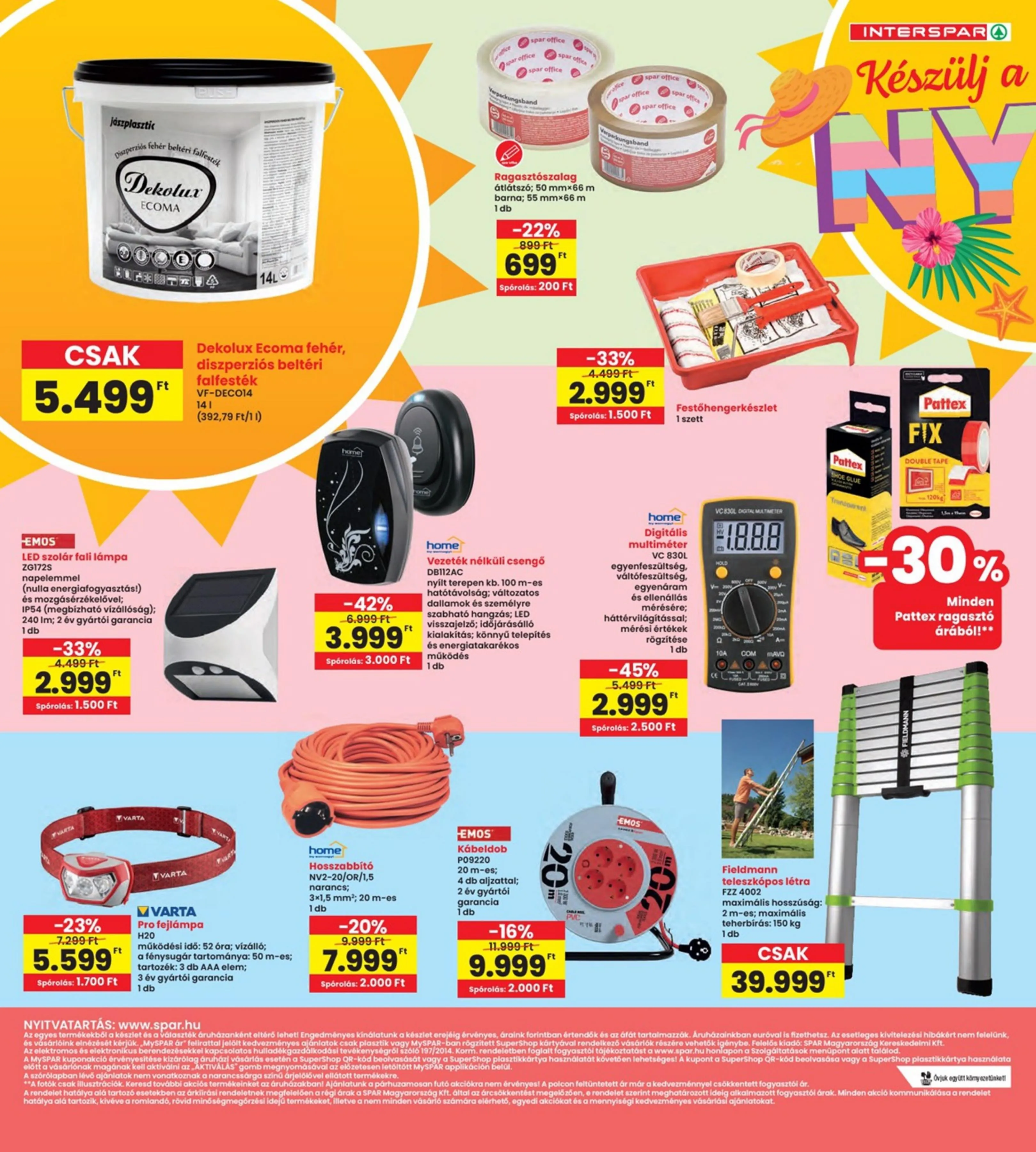 Interspar akciós újság Nyar 05.14–06.10 – 12. oldal