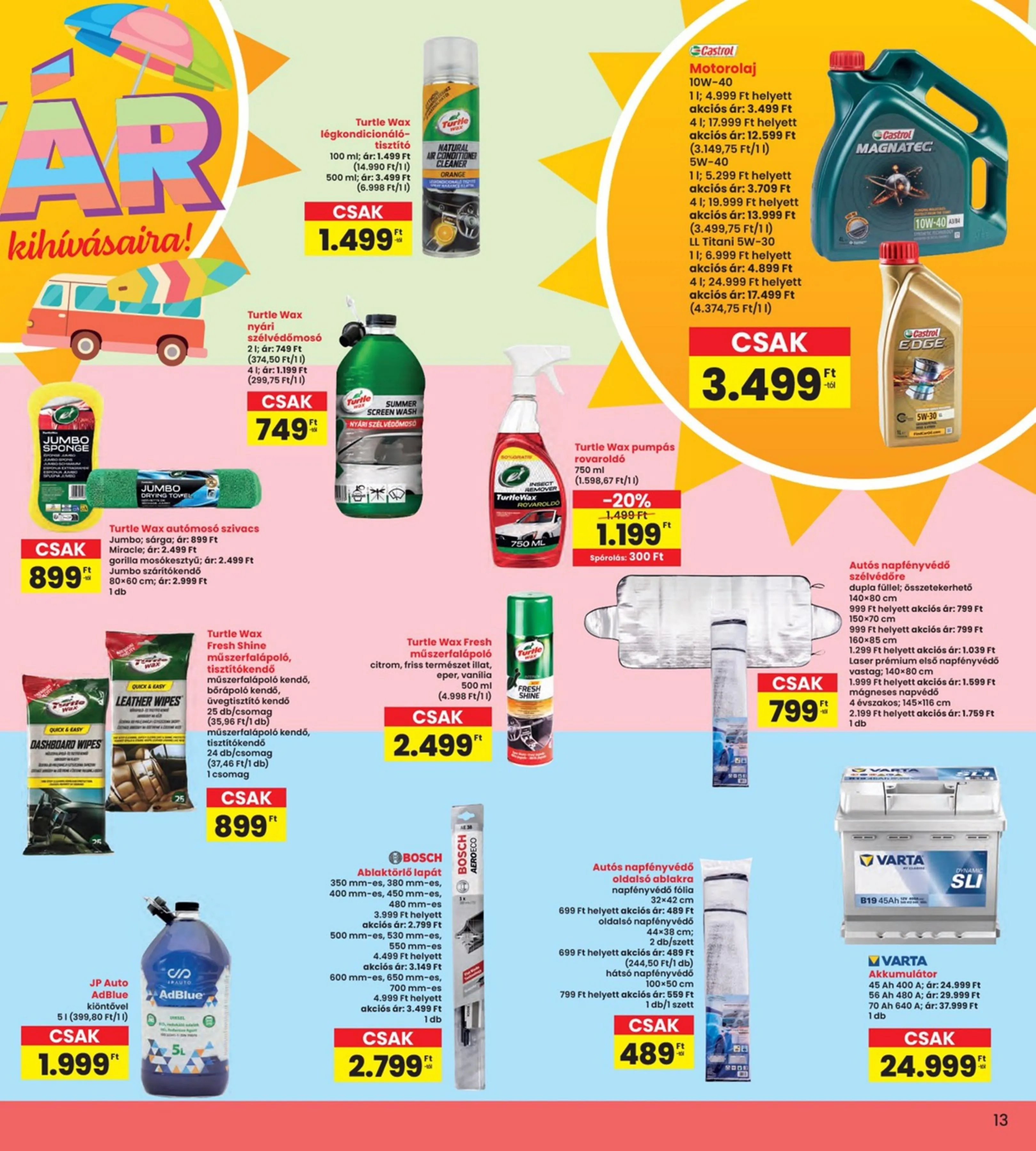 Interspar akciós újság Nyar 05.14–06.10 – 13. oldal