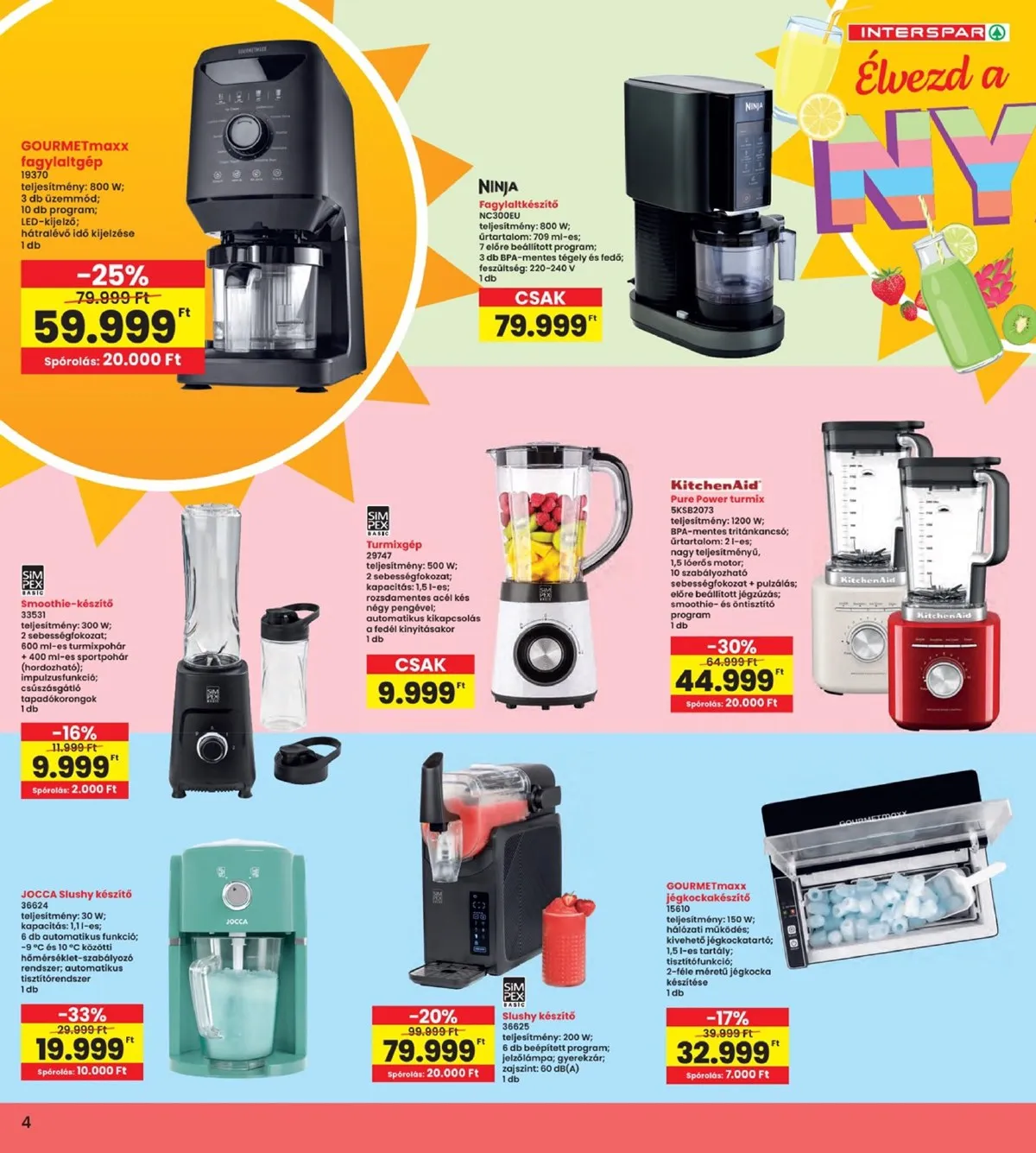 Interspar akciós újság Nyar 05.14–06.10 – 4. oldal
